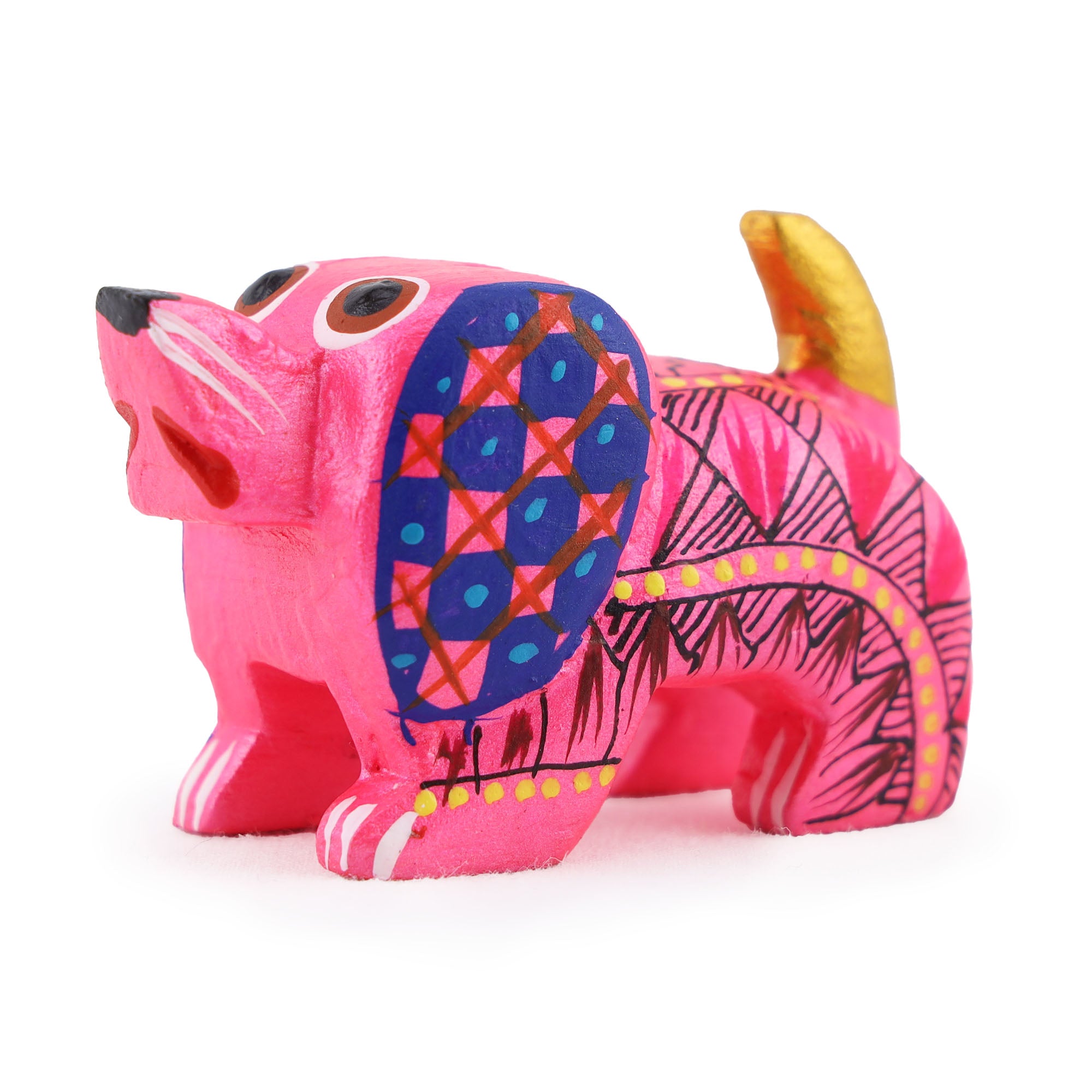 Dog Alebrije with Frets