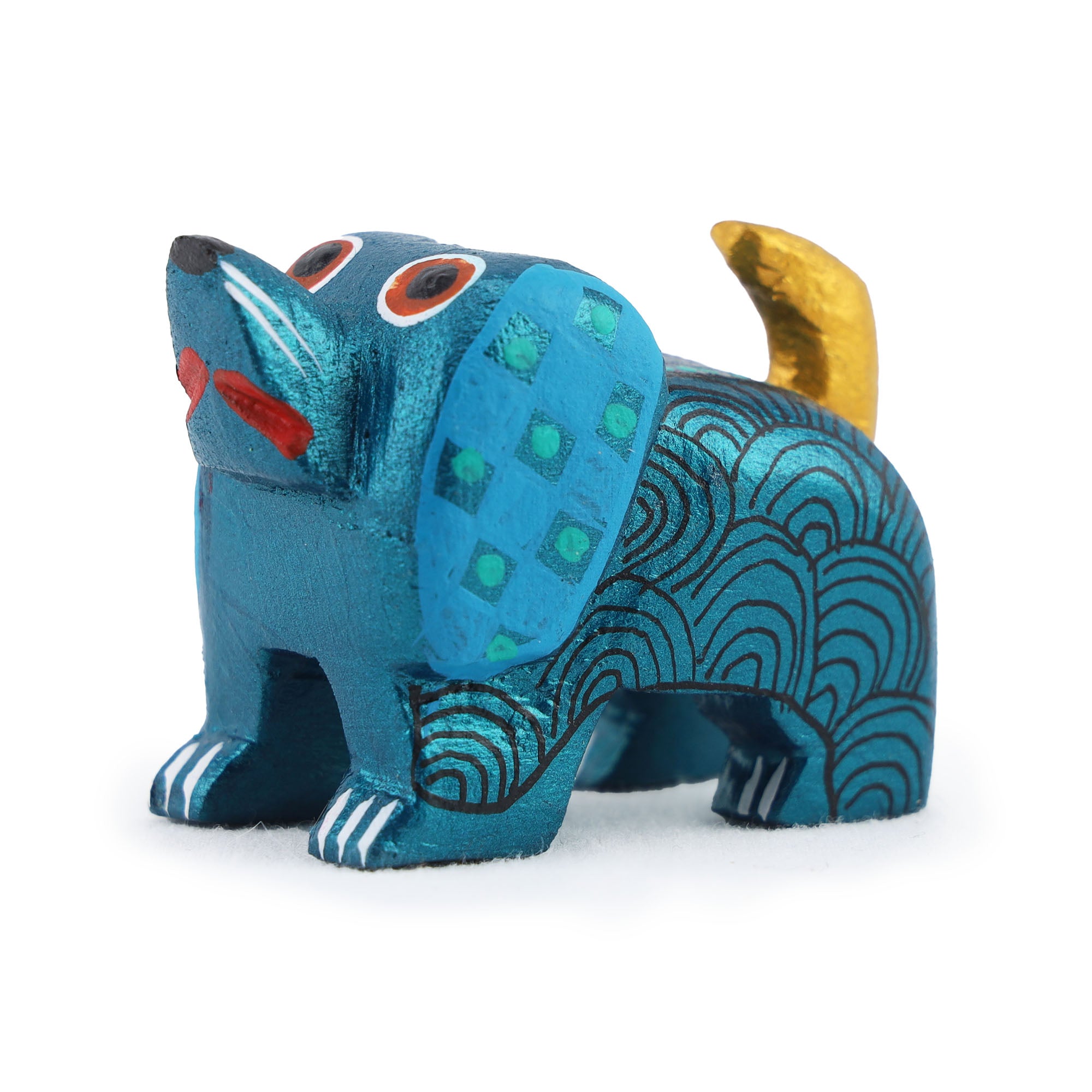 Dog Alebrije with Frets
