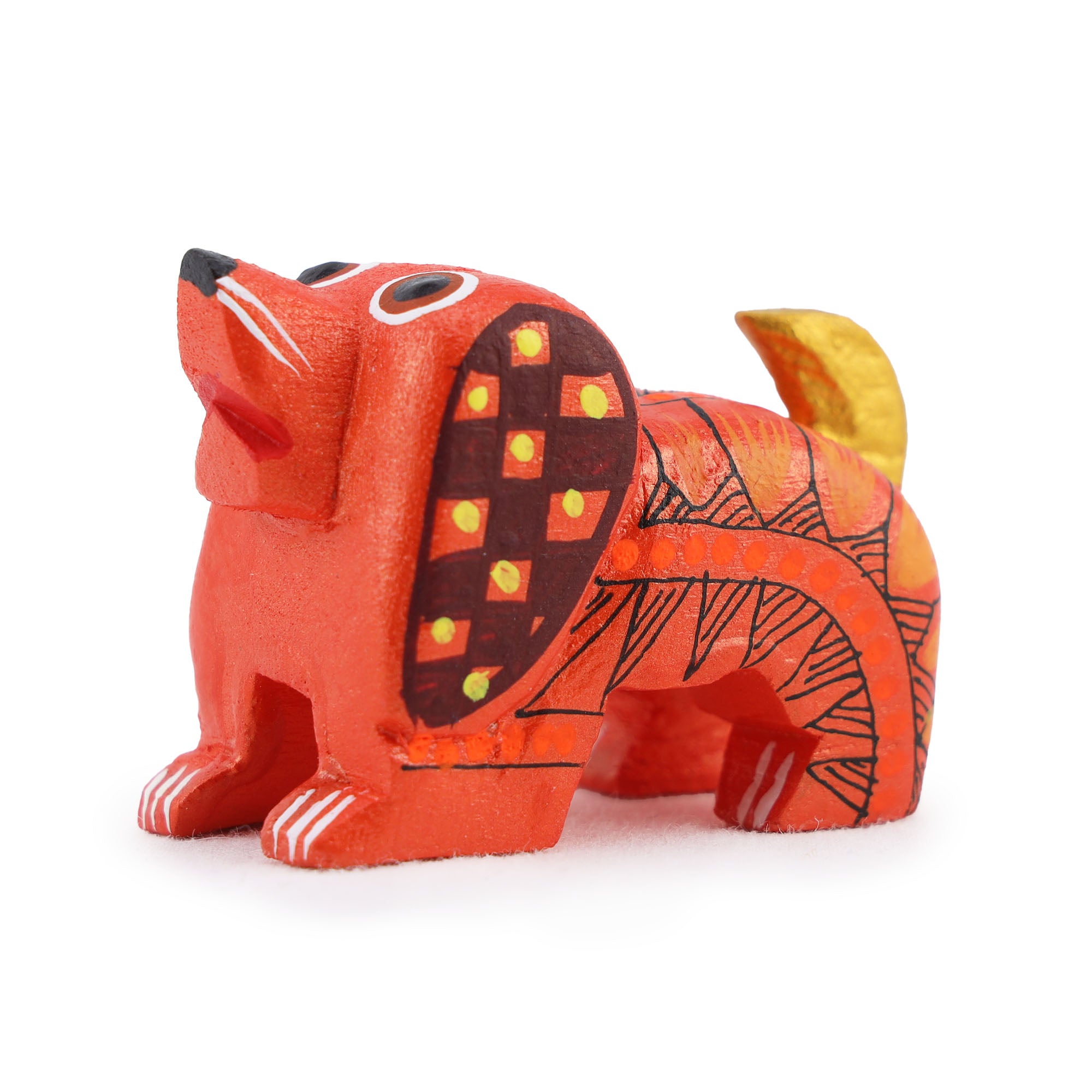 Dog Alebrije with Frets