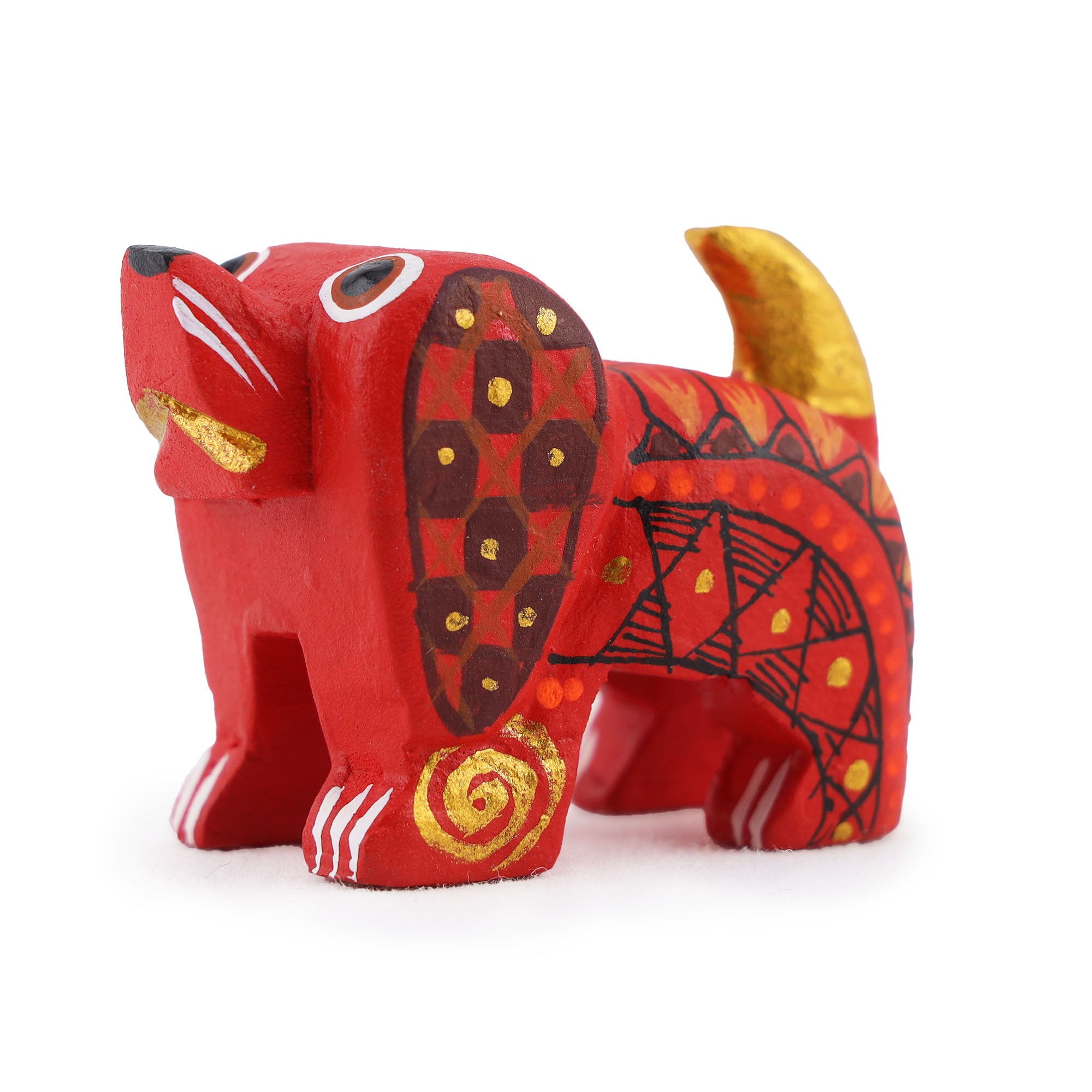 Dog Alebrije with Frets