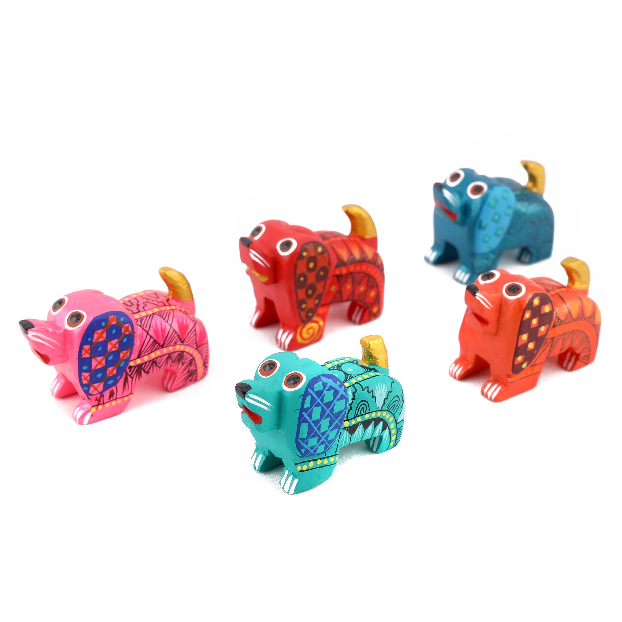 Dog Alebrije with Frets
