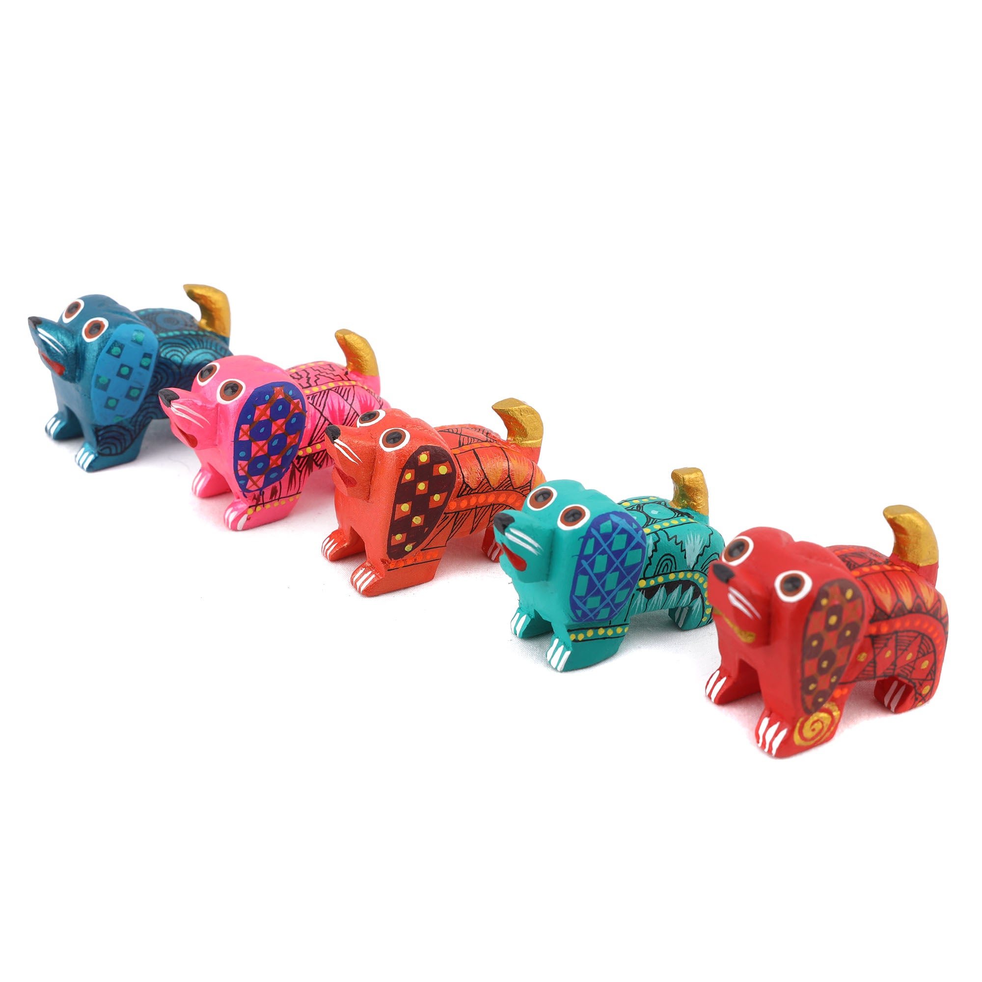 Dog Alebrije with Frets