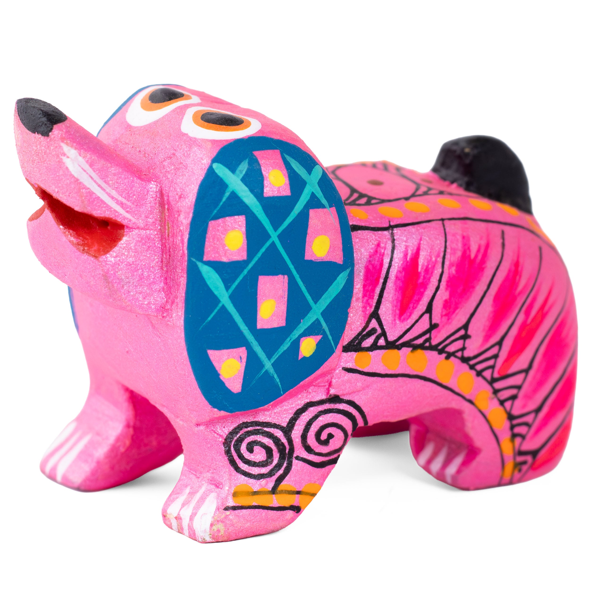 Dog Alebrije with Frets