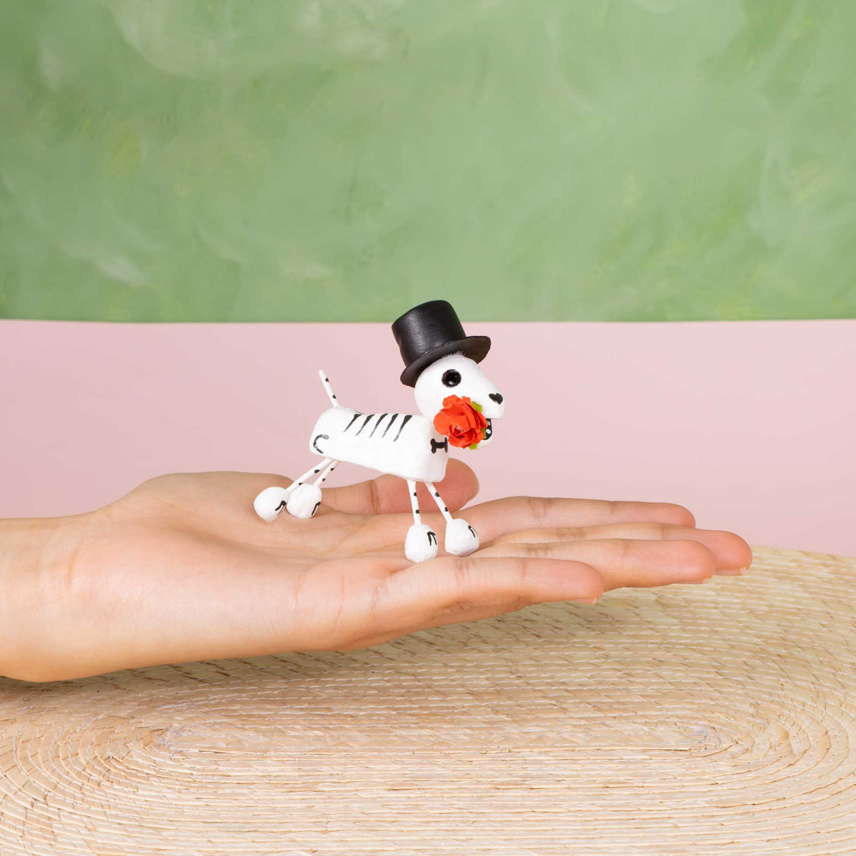 Clay Mini Day of the Dead Dog