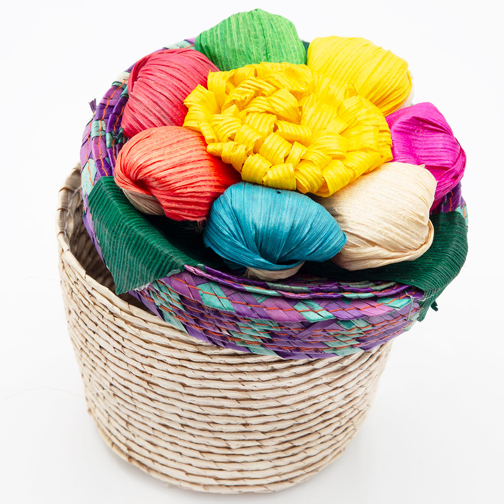 Flower Mini Palm Basket