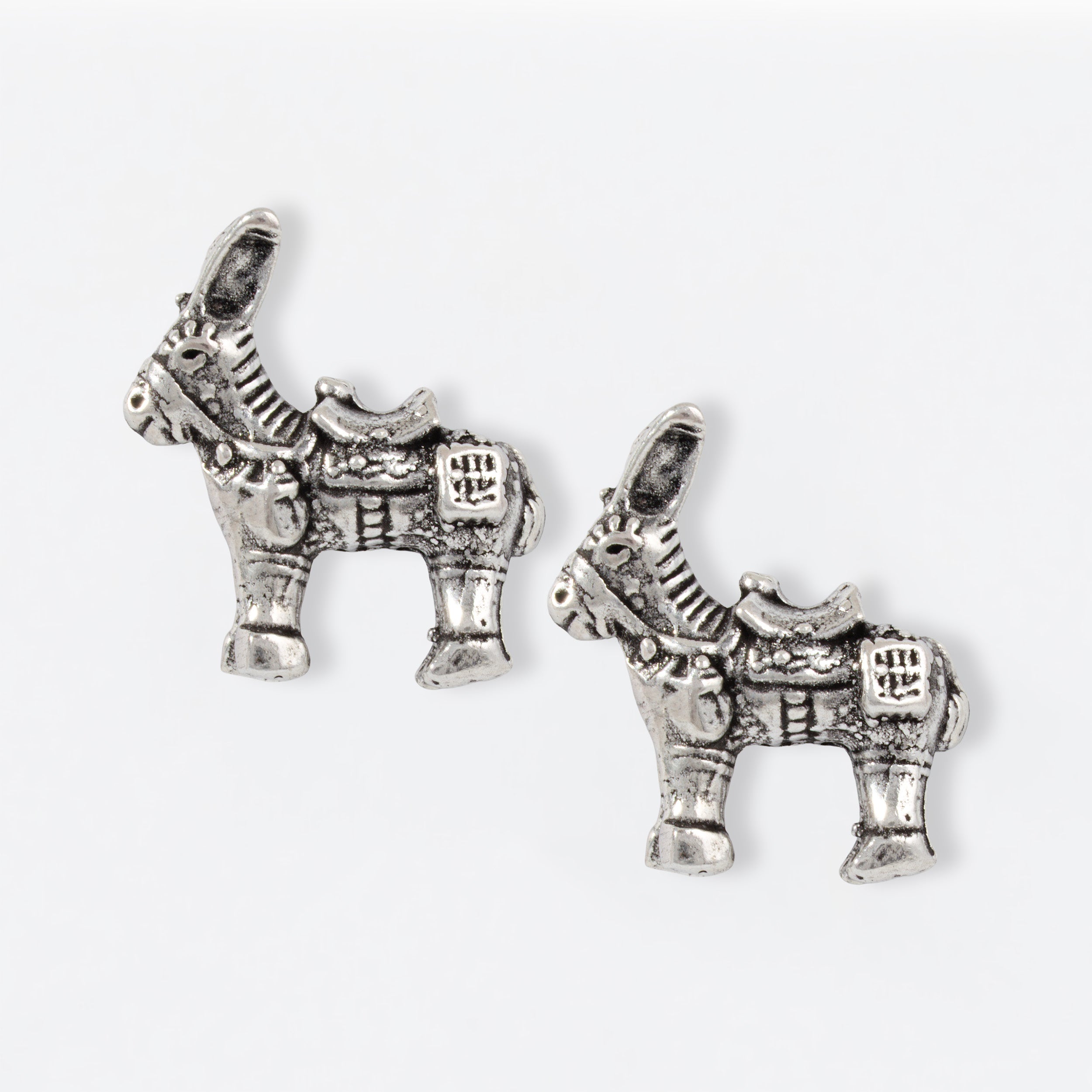 Sterling Silver Burrito Earrings