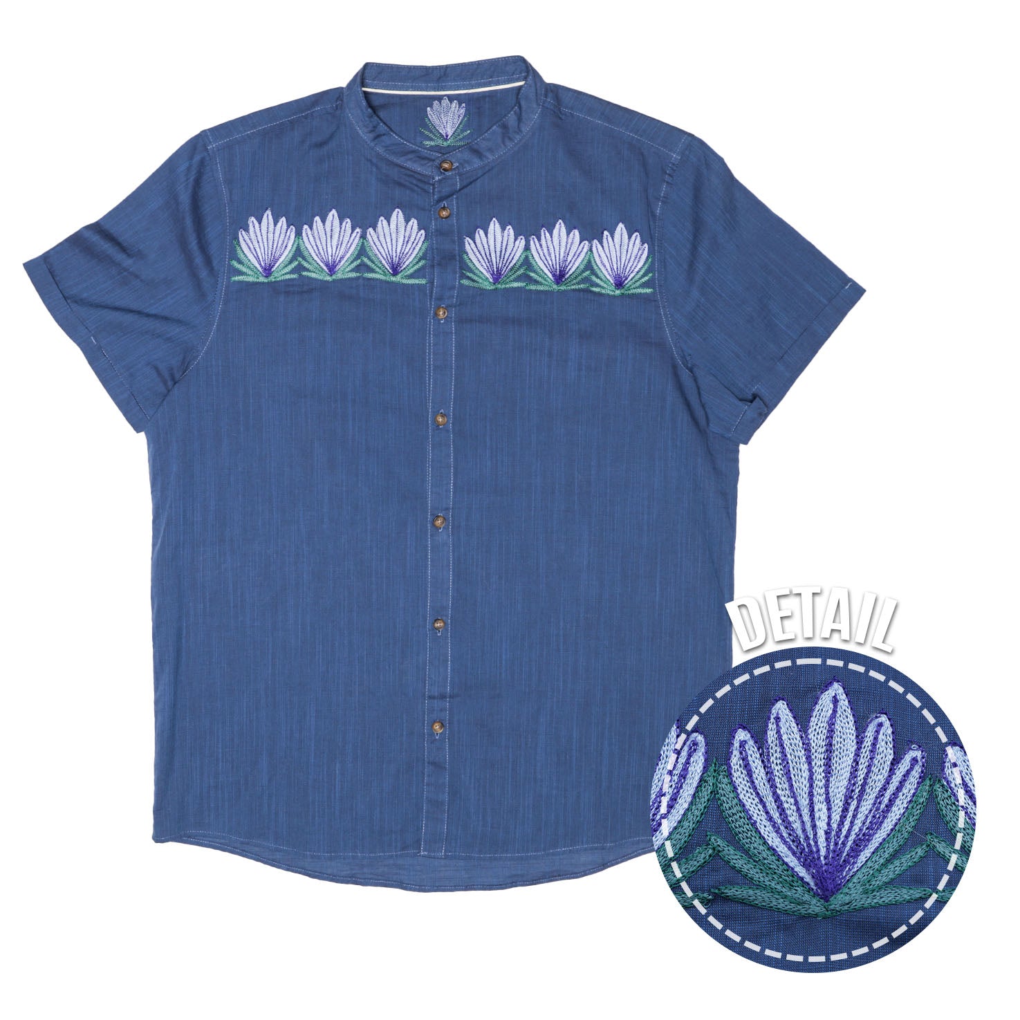 Short Sleeve Cadenilla Button Shirt