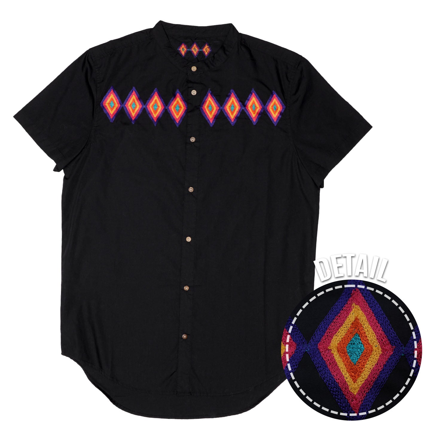 Short Sleeve Cadenilla Button Shirt