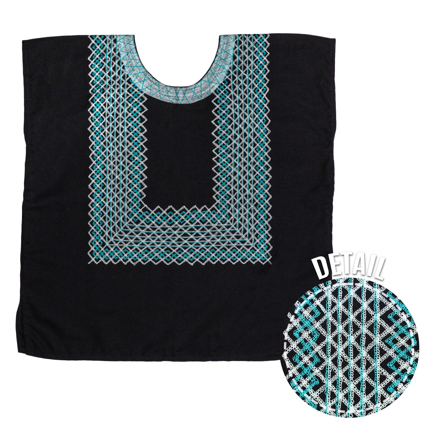 Geometría Cadenilla Linen Huipil