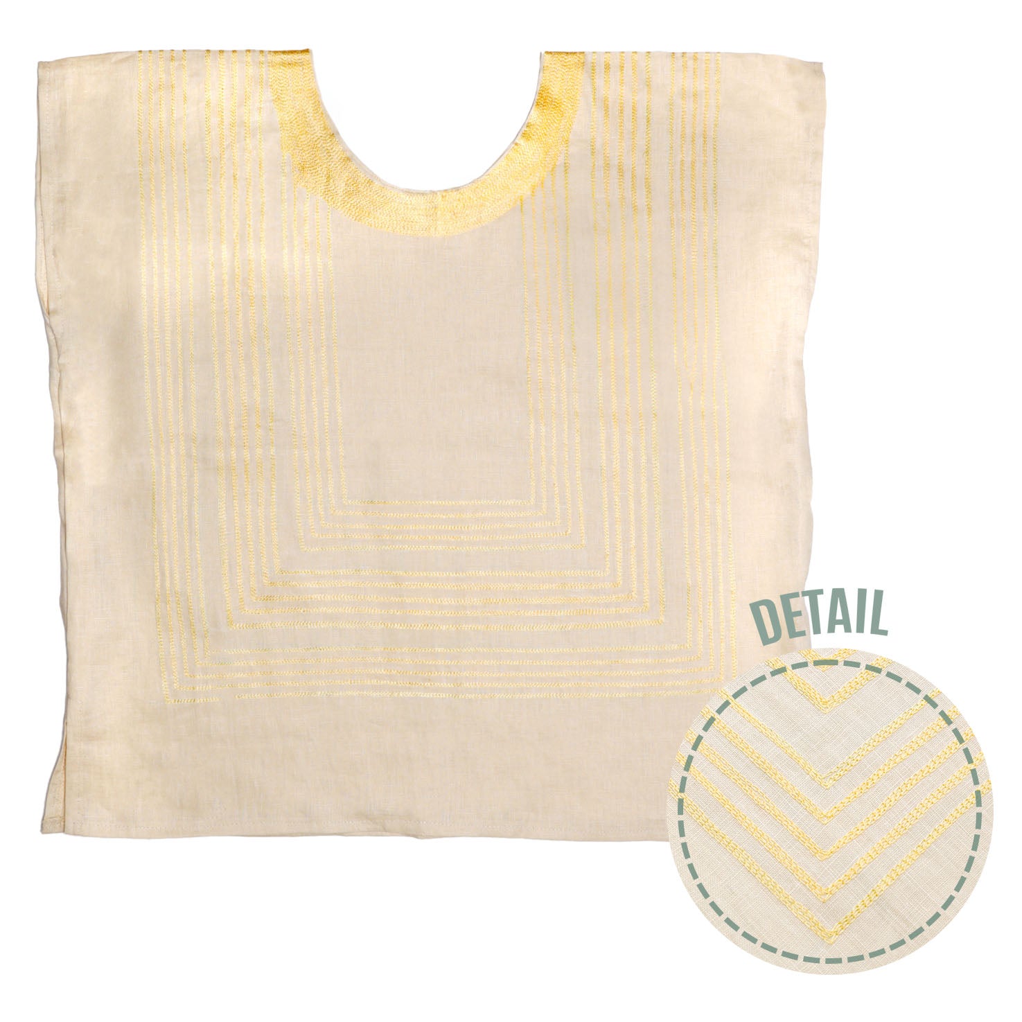 Tëëy Tëëy Cadenilla Linen Huipil