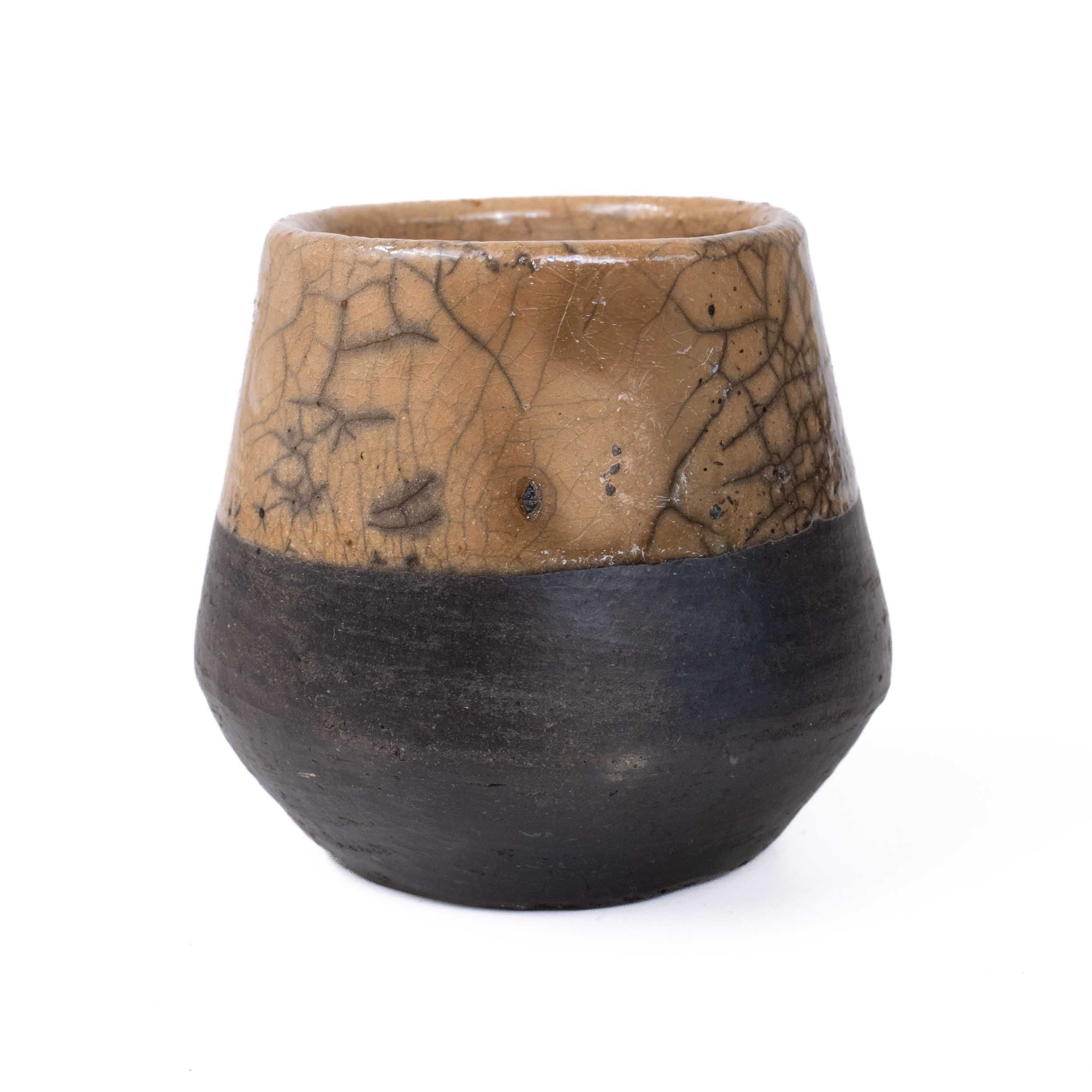 Atzompa Contrast Clay Mezcal Shot Glass