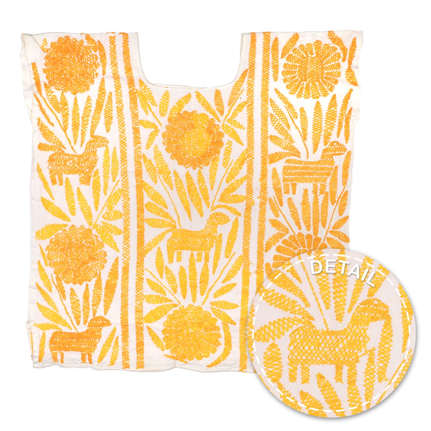 Stitched Palmita Hand-Embroidered Blouse