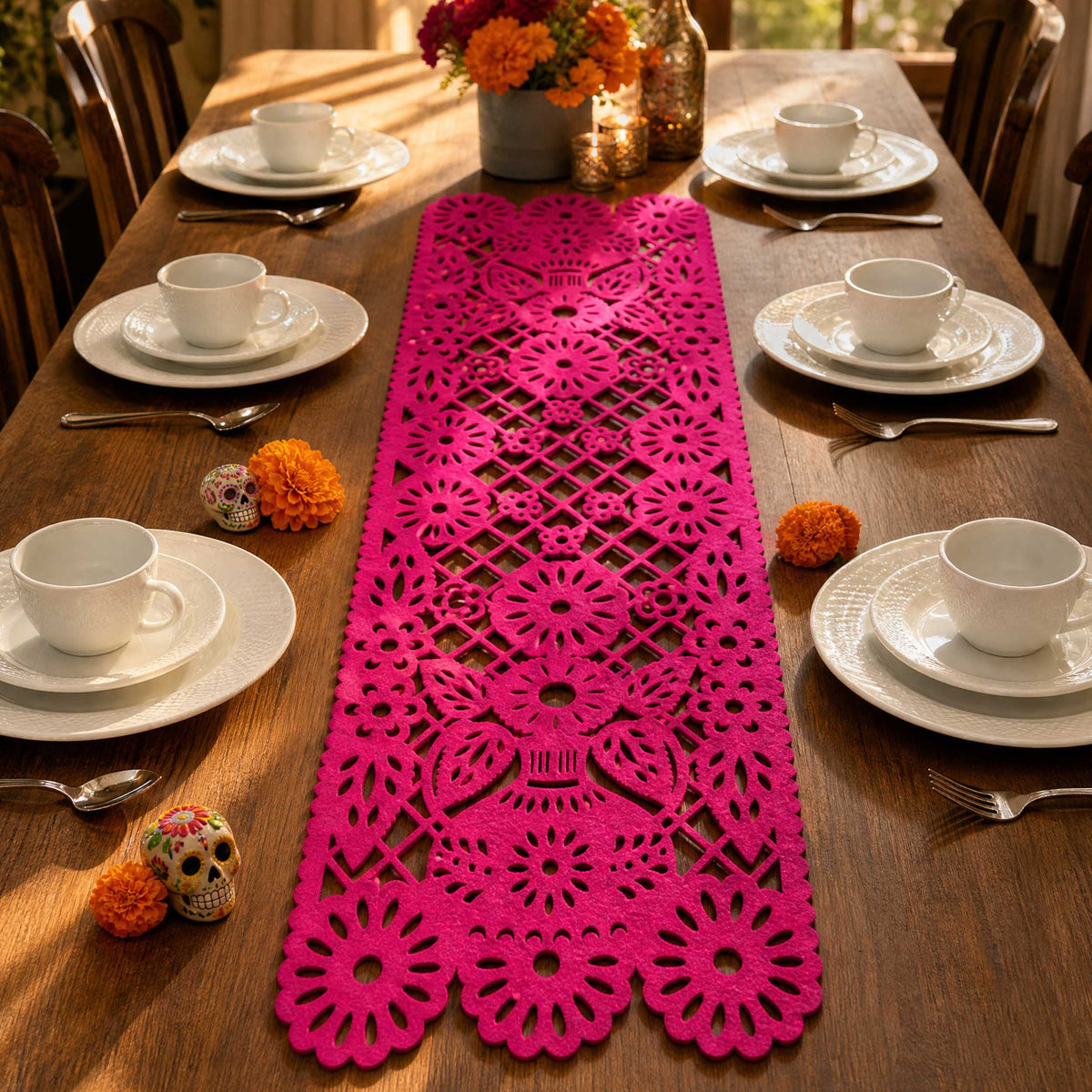 Felt "Papel Picado" Table Runners