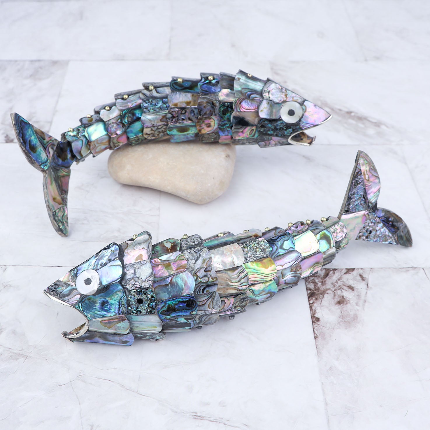 Articulated Abalone Shell Fish Bottle Opener Articulated Abalone Shell Fish Bottle Opener
