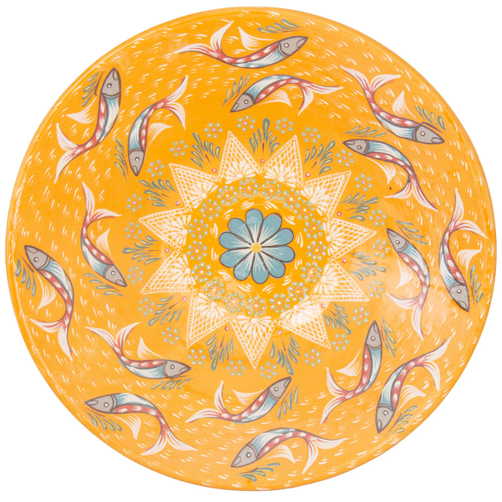 Peces de Capula Large Fruit Bowl