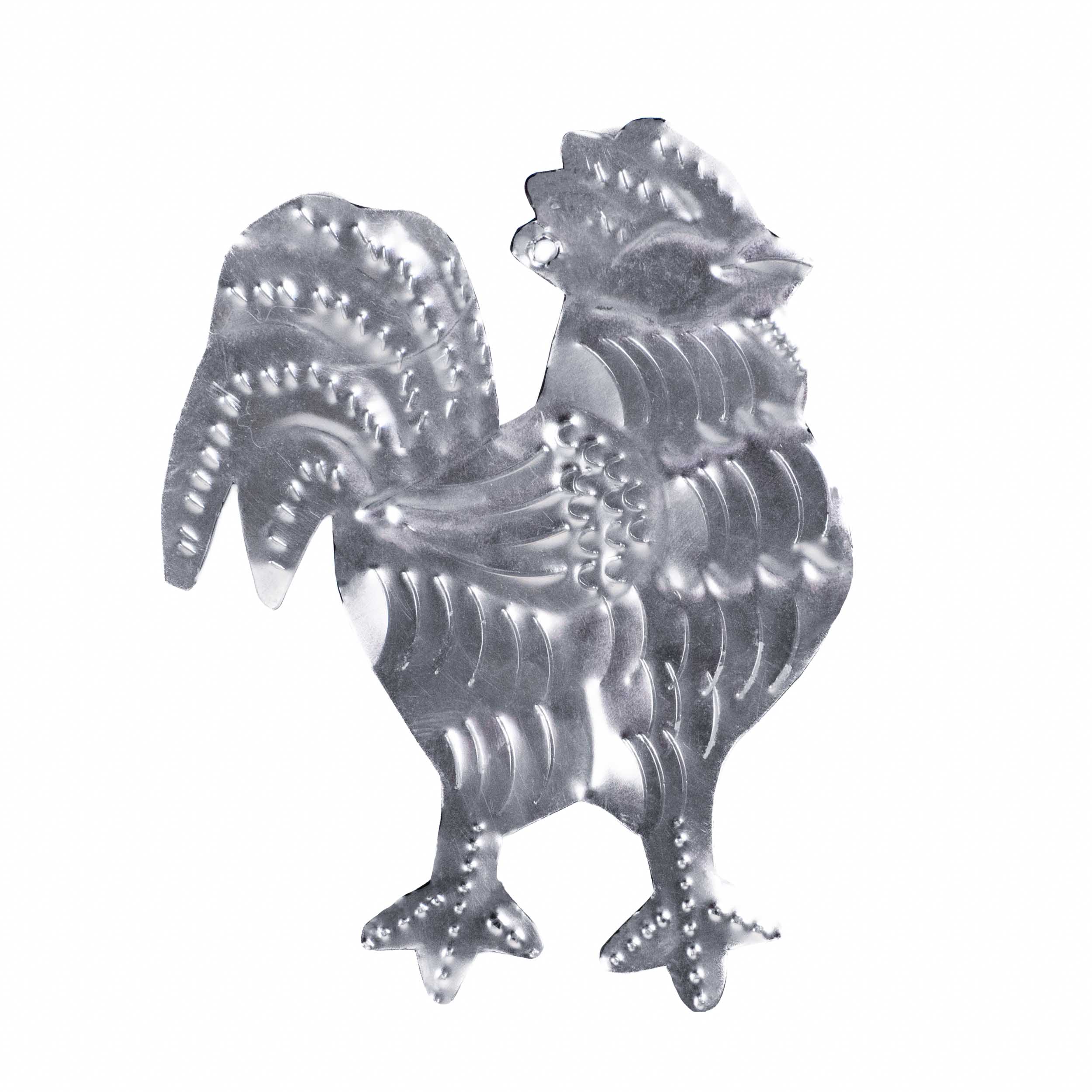 Gallito Tin Art Wall Decor