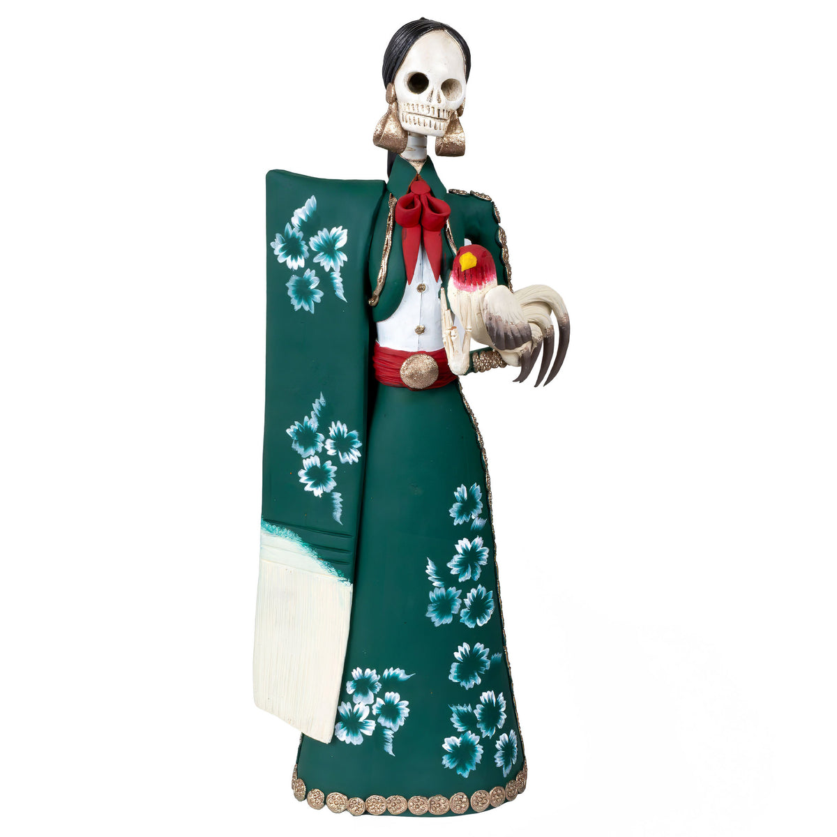 Gallera Catrina Skeleton Sculpture