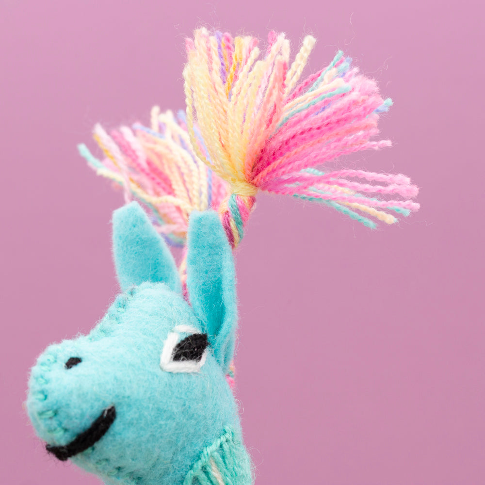 Giraffe Hand-Embroidered Stuffed Animal