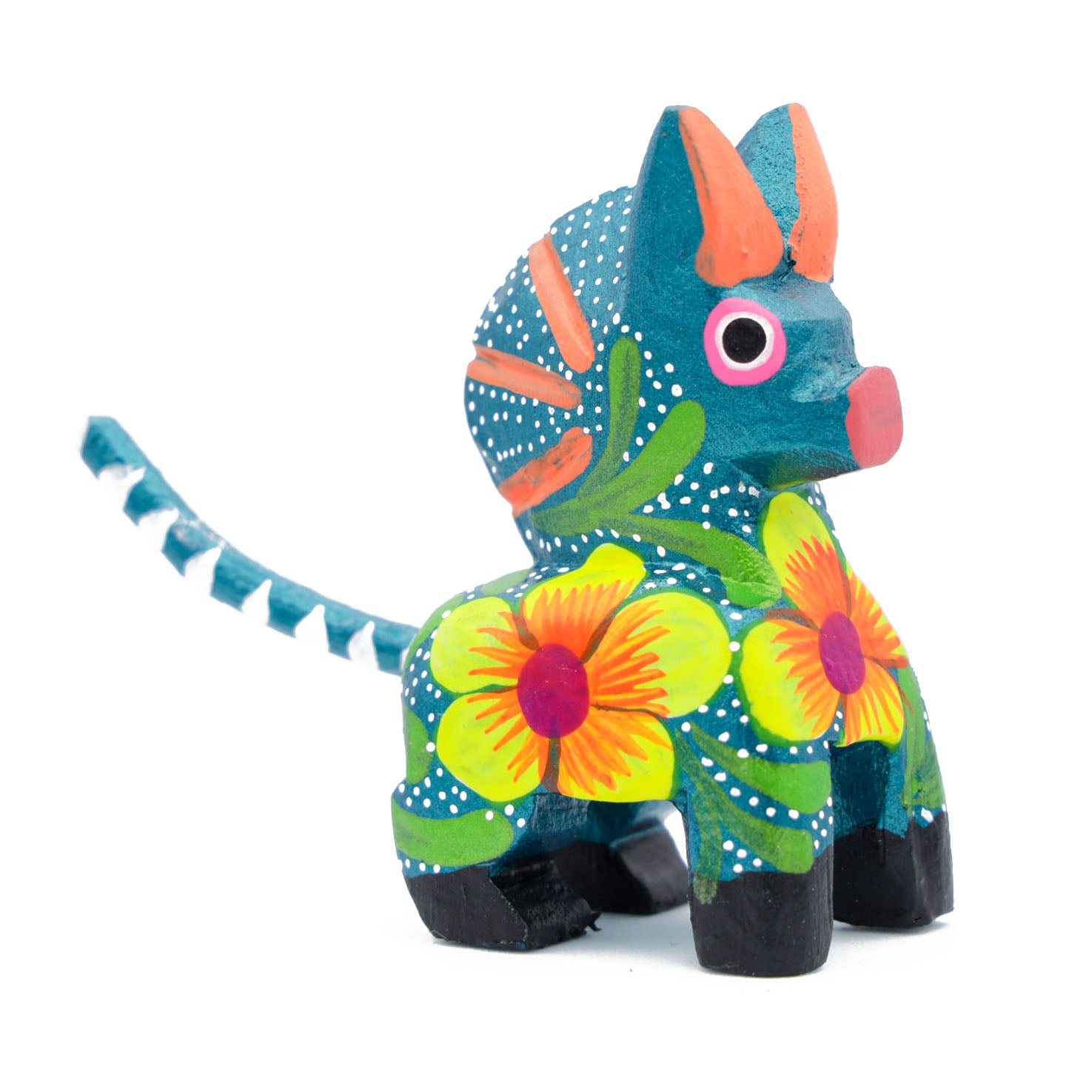 Hand Painted Horse Wooden Figurine
