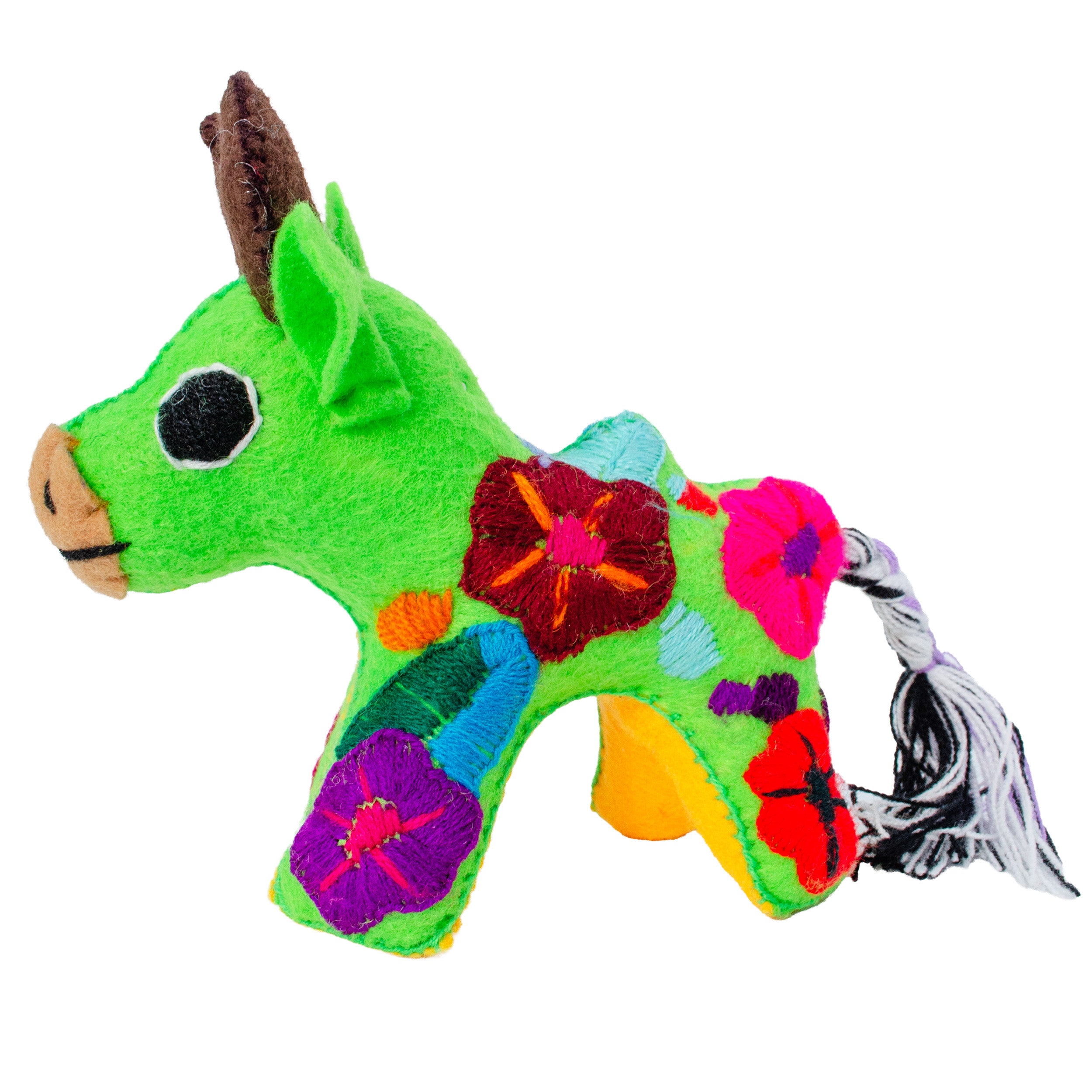 Toro Hand-Embroidered Stuffed Animal