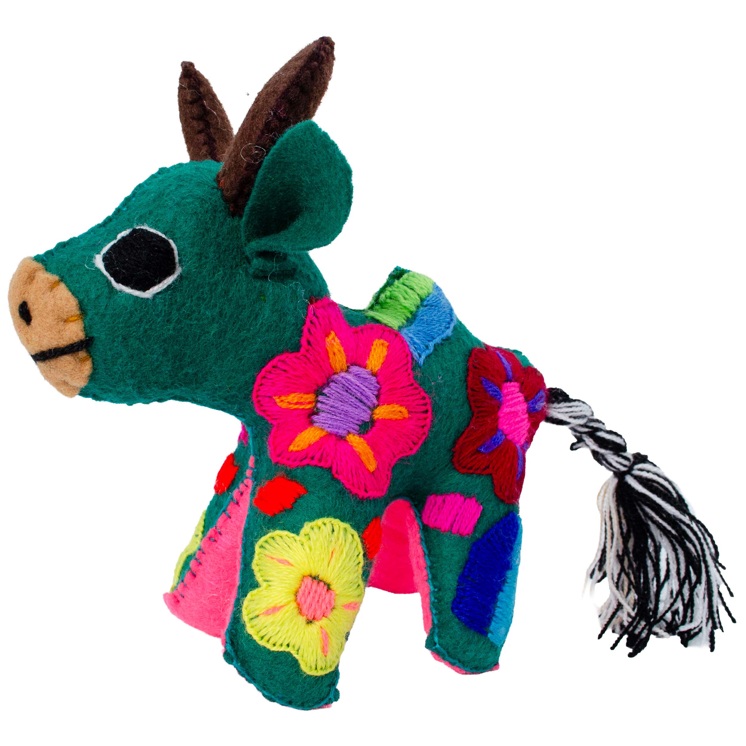 Toro Hand-Embroidered Stuffed Animal