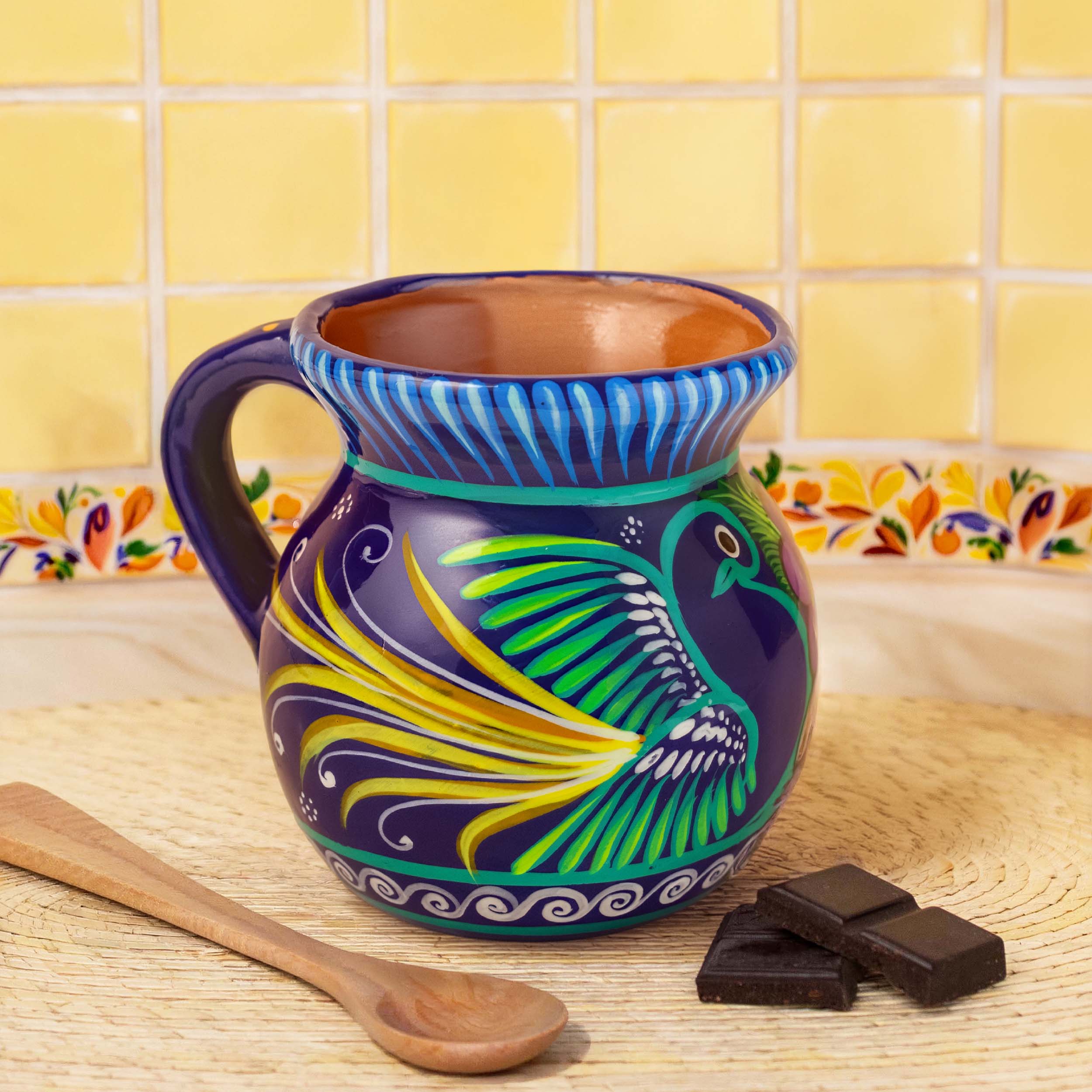 Xalitla Clay Jarrito Mug | Lolo Mexican Mercadito