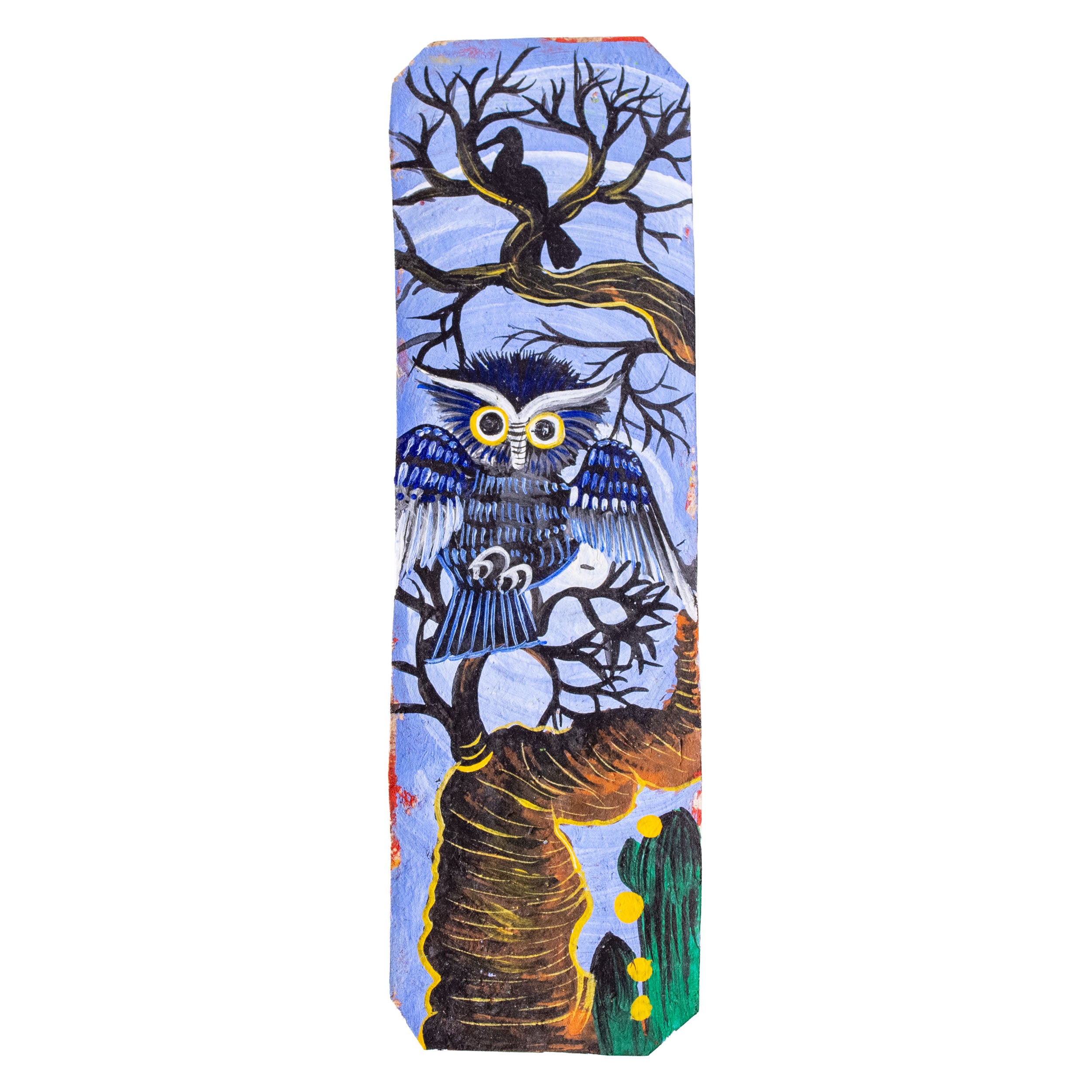 Hand-Painted Papel Amate Xalitla Bookmarks
