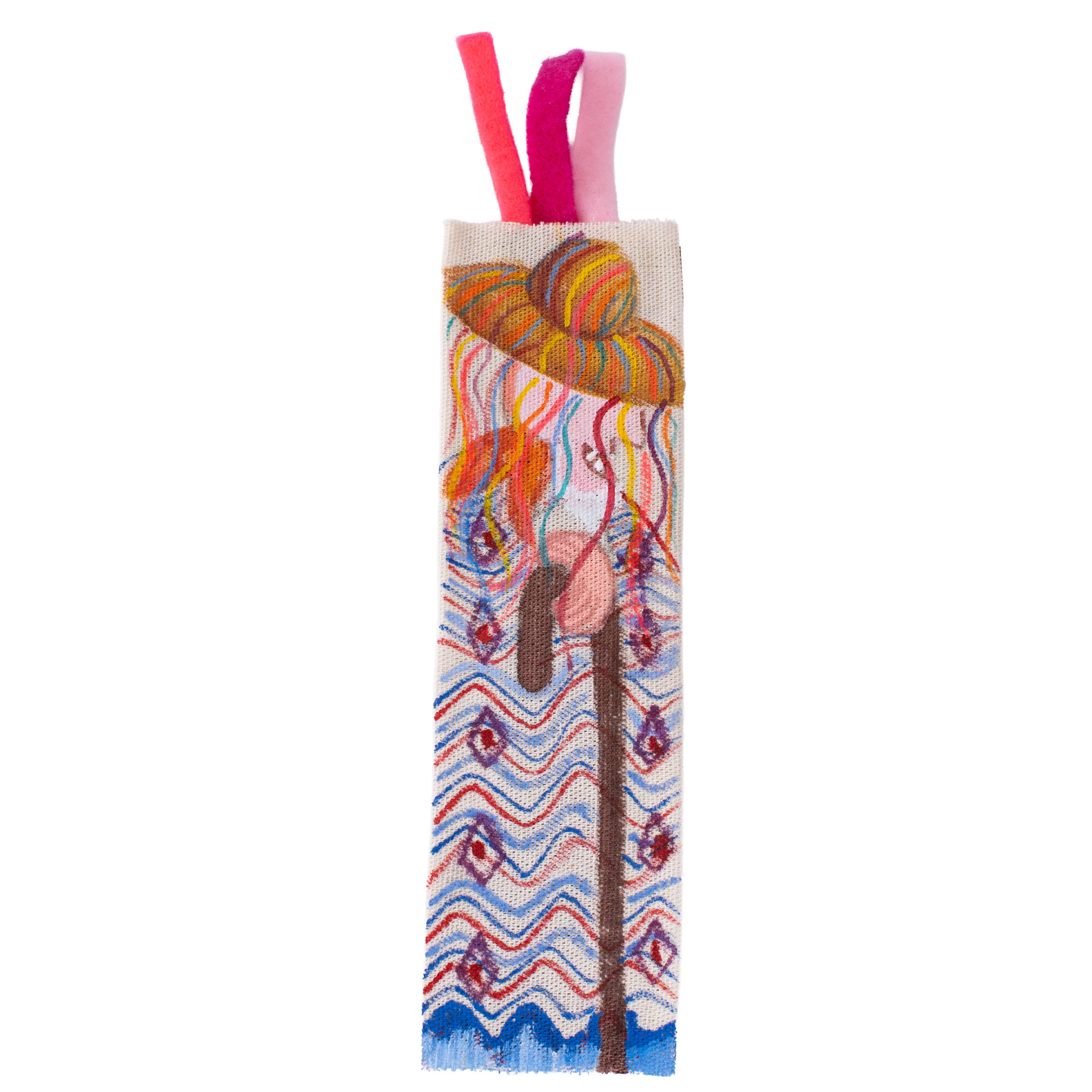 Hand-Painted La Danza de los Viejitos Bookmarks