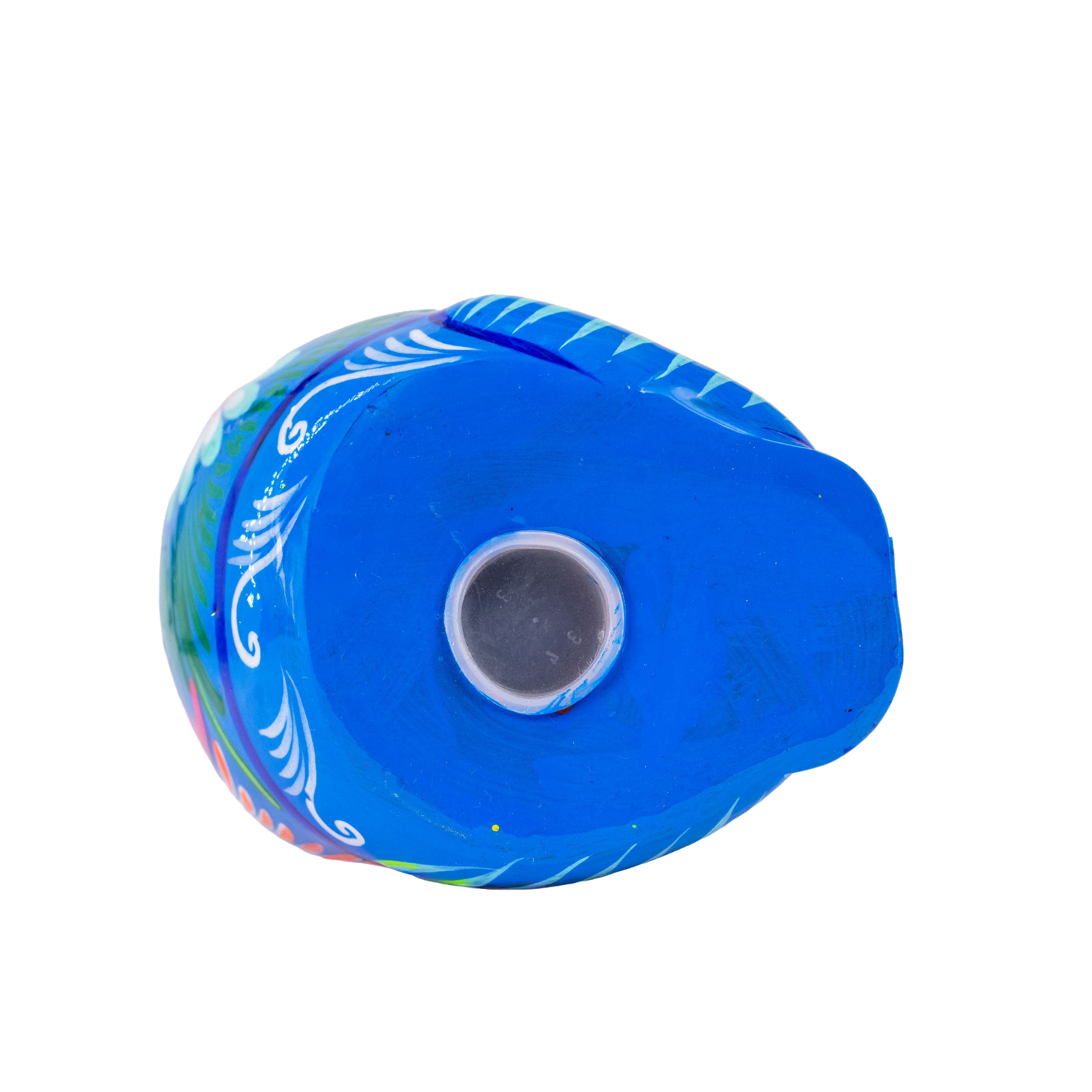 Hand-Painted Xalitla Cat Piggybank Sculpture