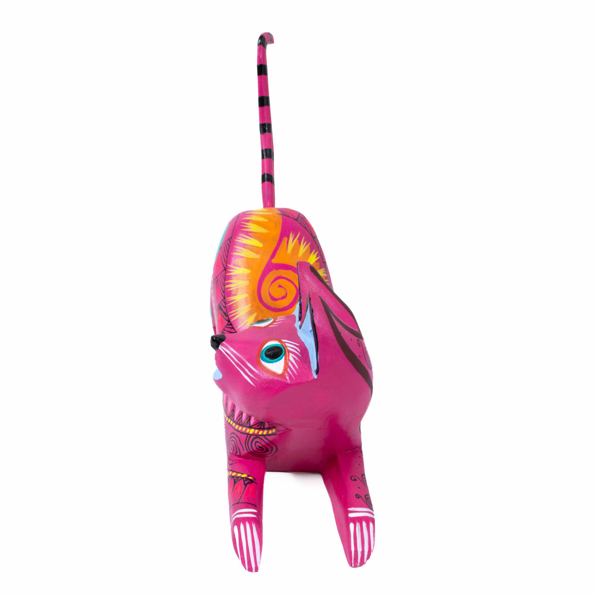 X-Large Cat Alebrije with Frets