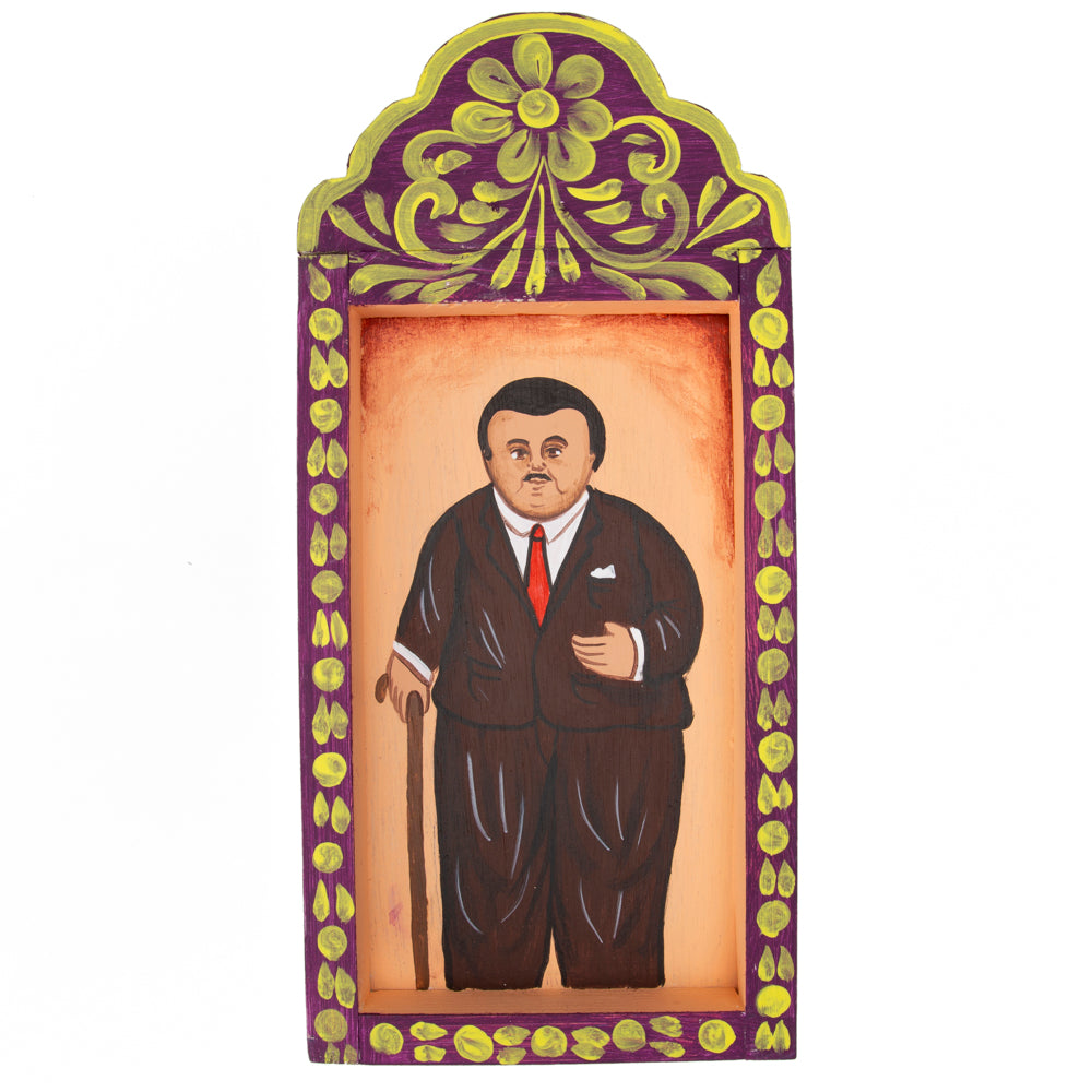 Mujeres Hand-Painted Wooden Nicho Frames