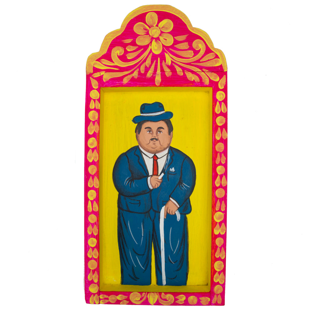 Mujeres Hand-Painted Wooden Nicho Frames