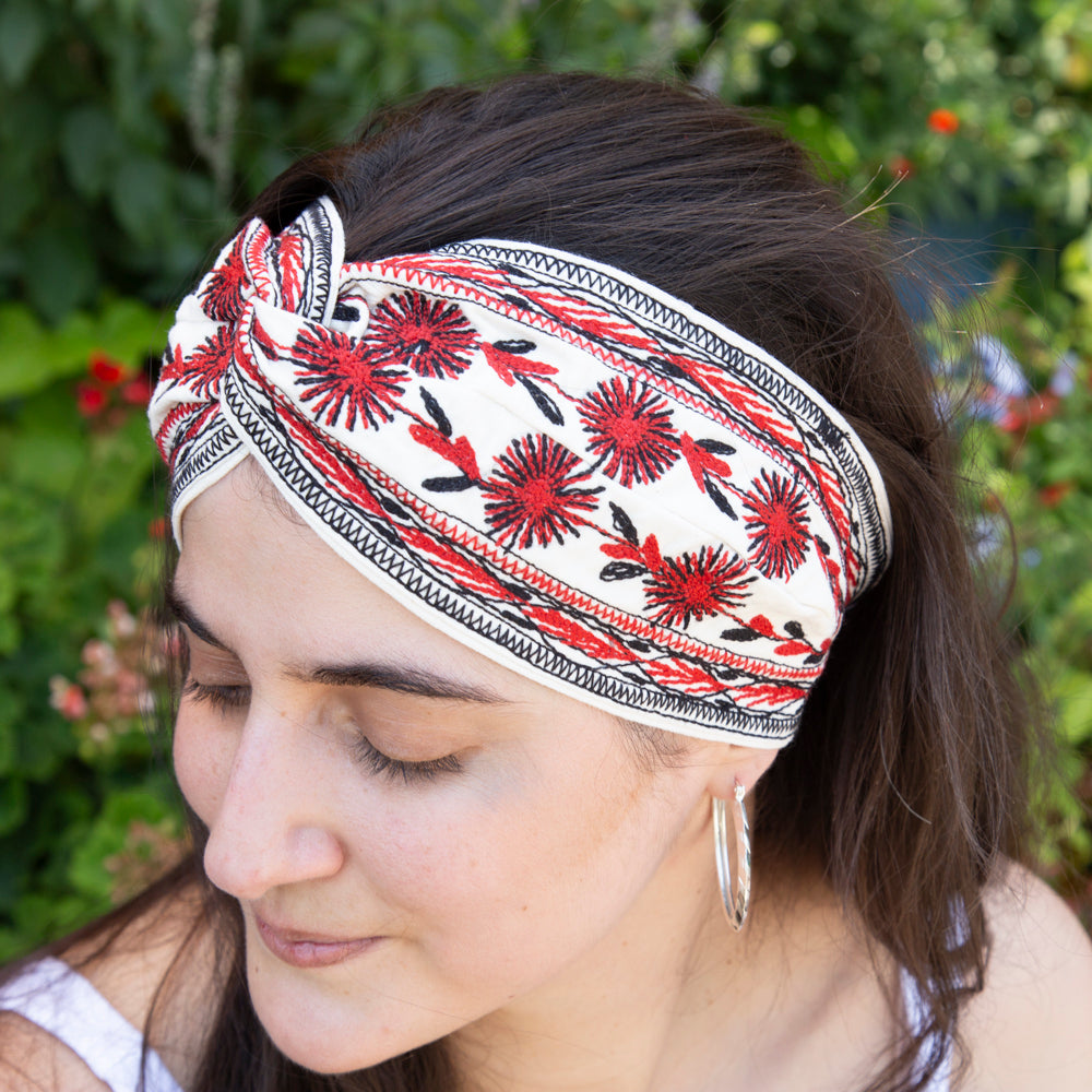 Ayöok Tlahuitoltepec Embroidered Headband