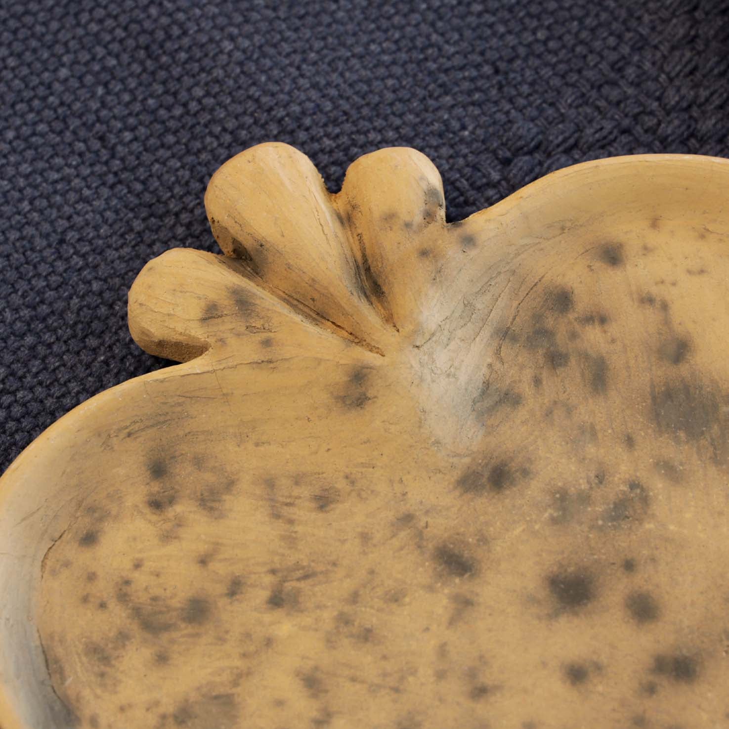 Corazón de Atzompa Clay Heart Serving Plate