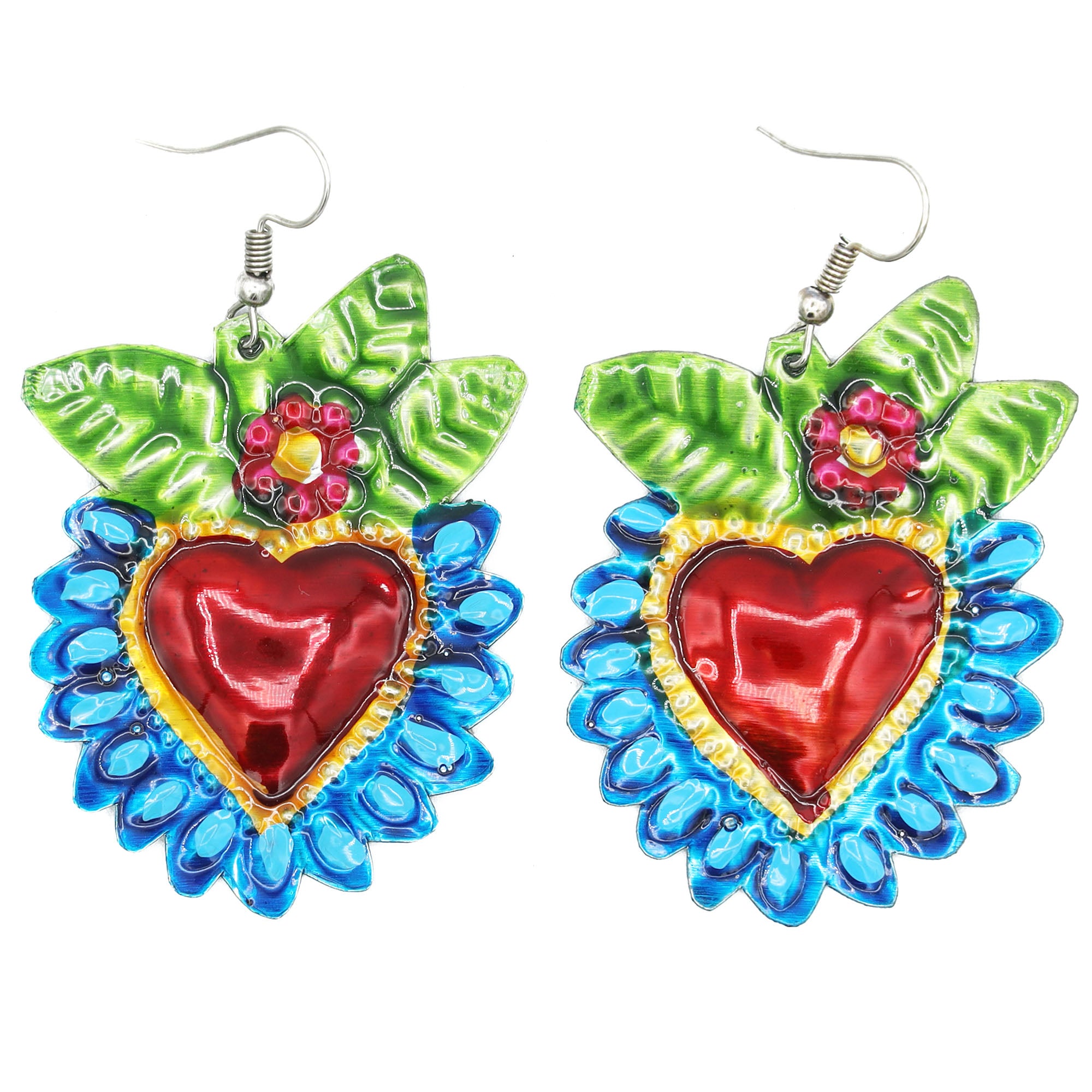Corazón Milagro Mexican Earrings
