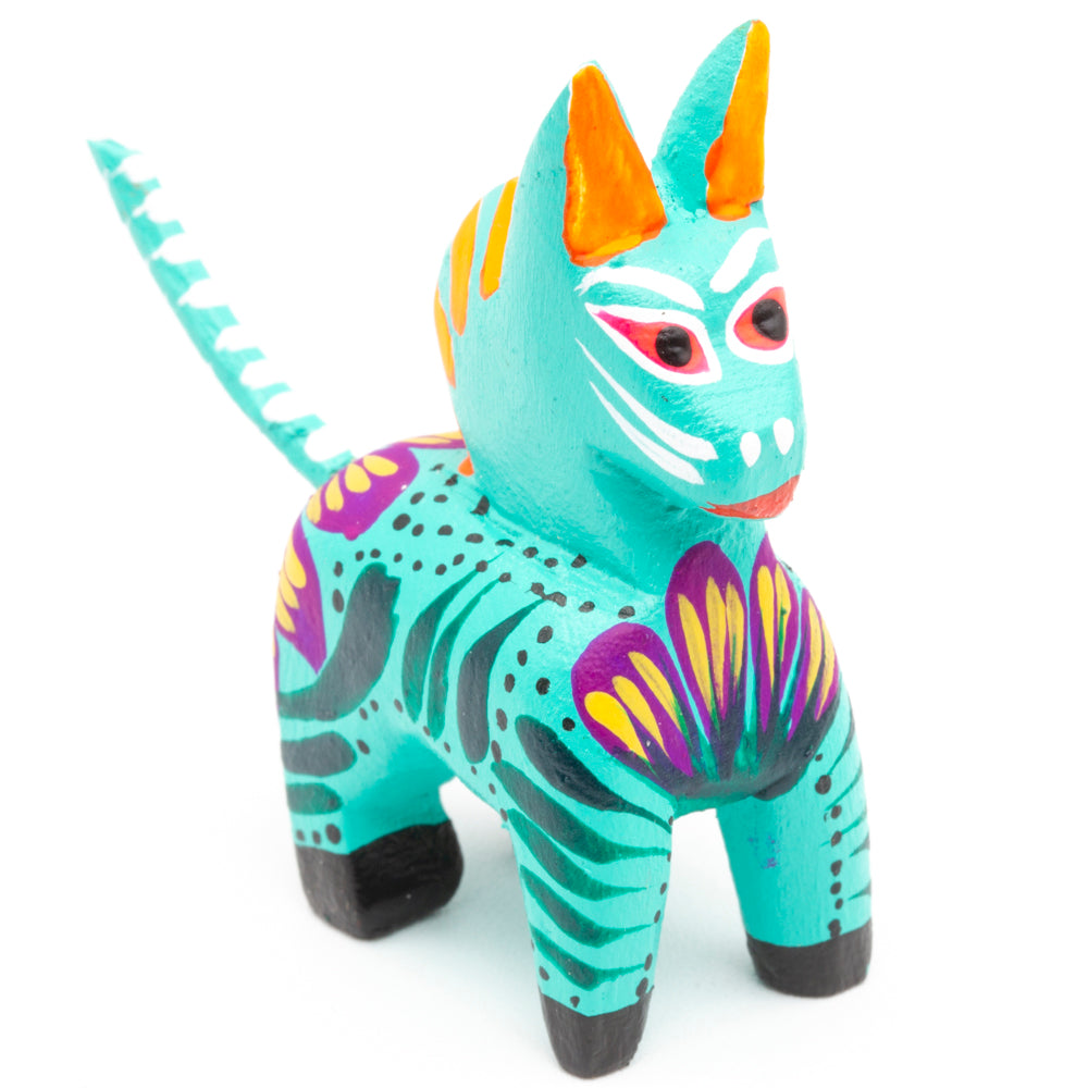Hand Painted Horse Wooden Figurine