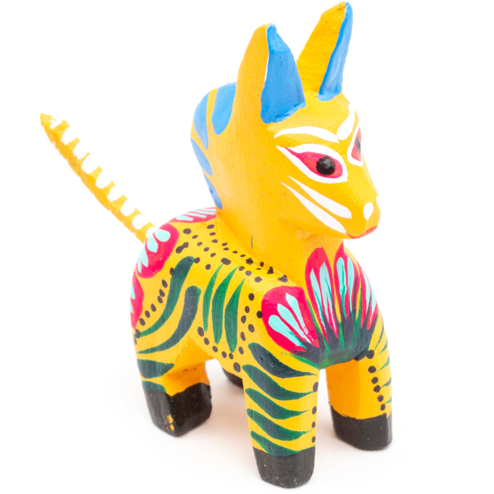 Hand Painted Horse Wooden Figurine