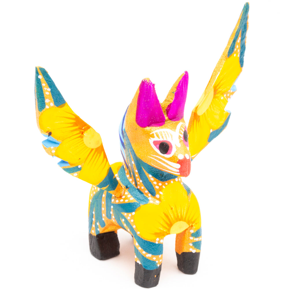 Hand Painted Pegasus Wooden Alebrije