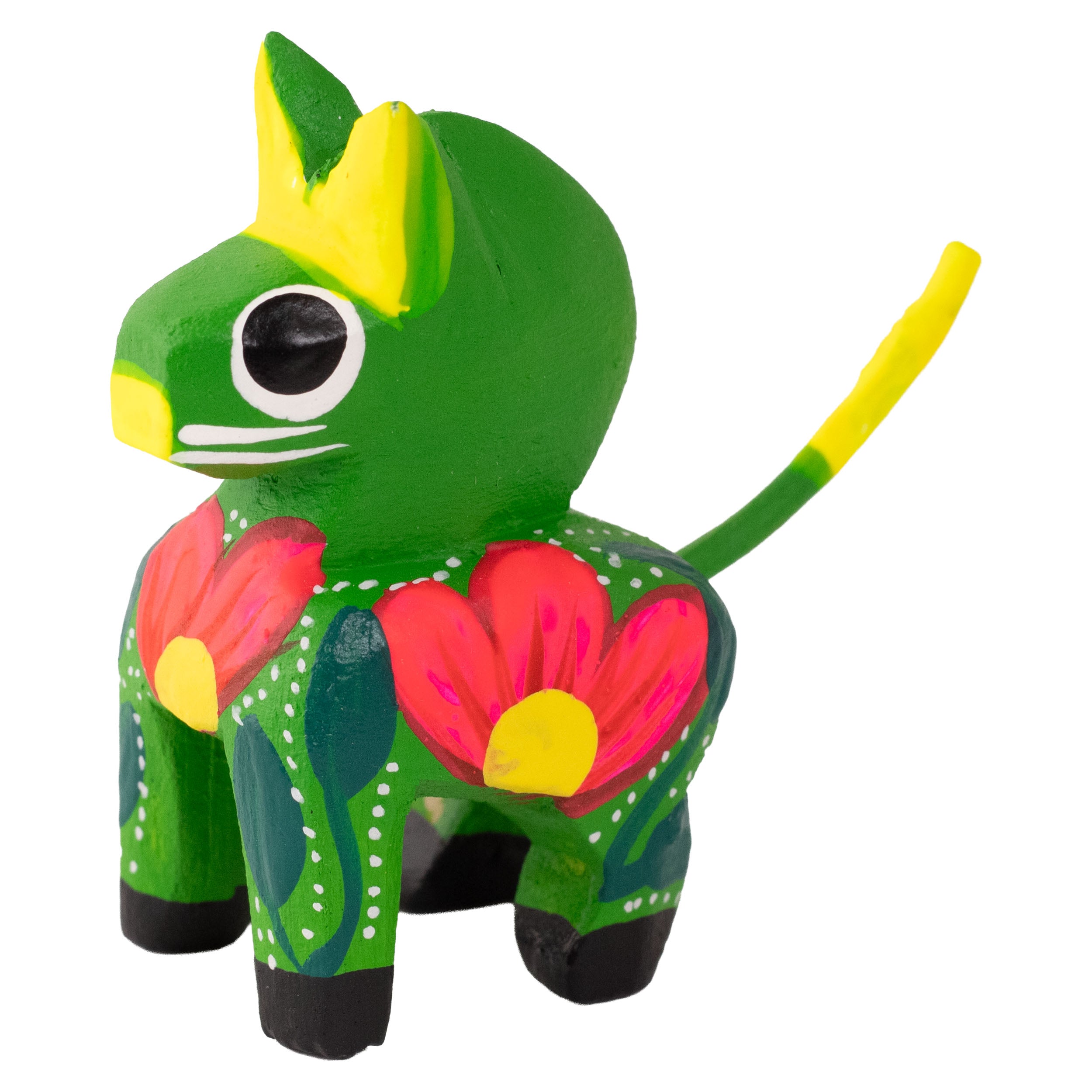 Hand Painted Horse Wooden Figurine