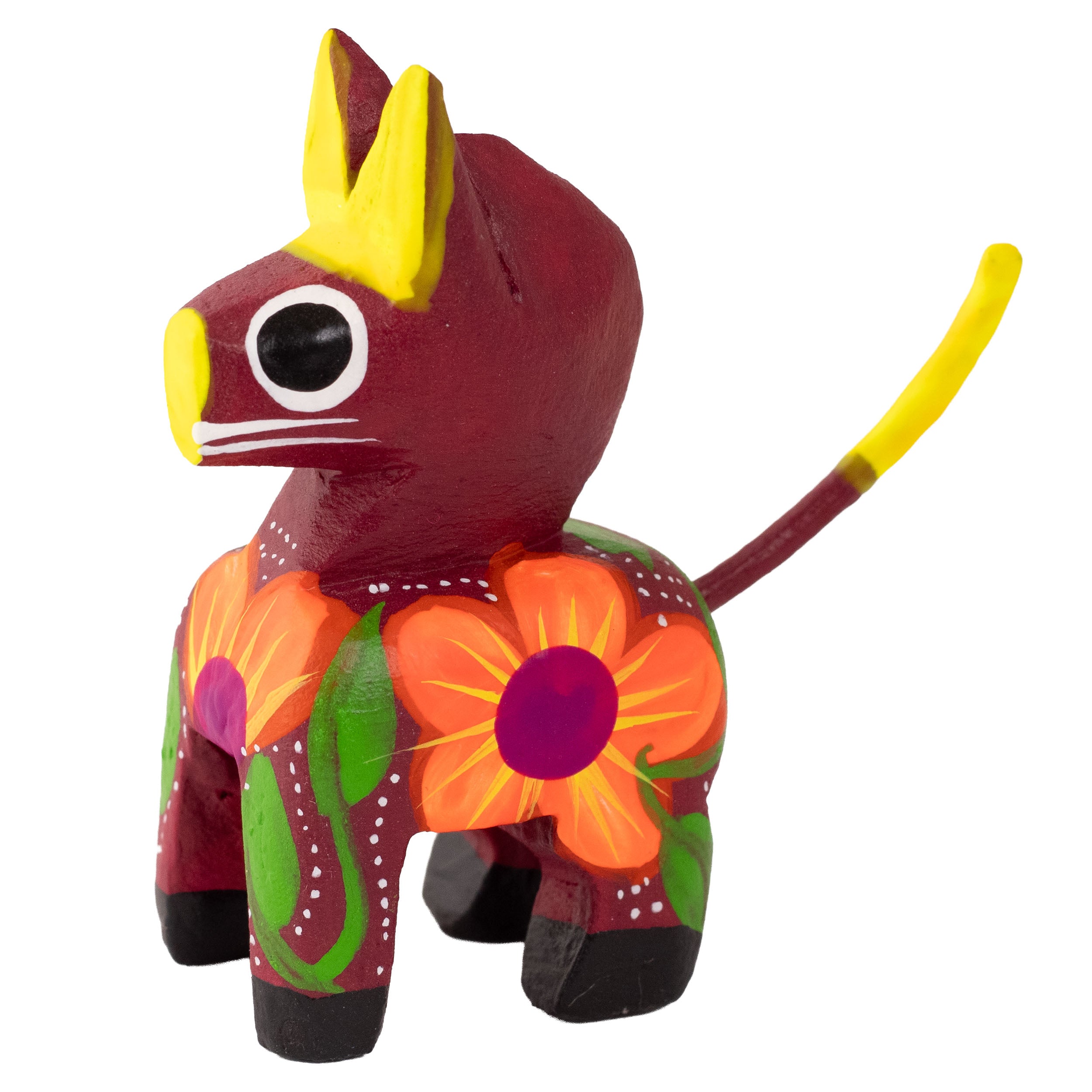 Hand Painted Horse Wooden Figurine