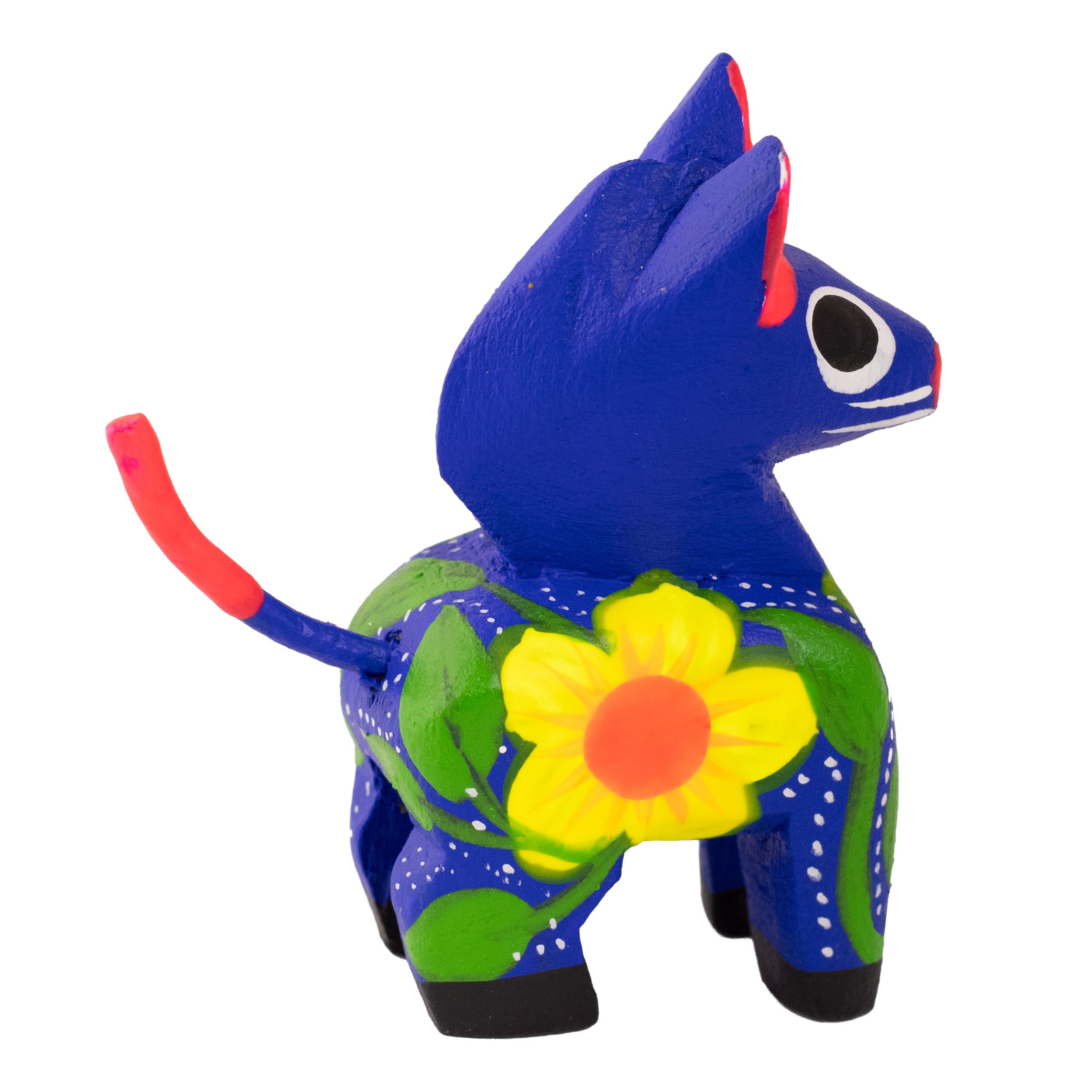 Hand Painted Horse Wooden Figurine