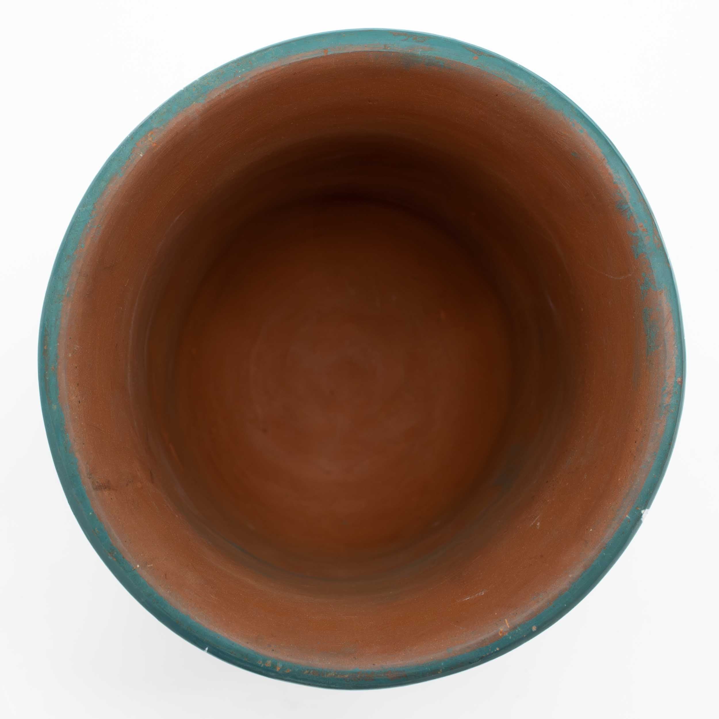 Huancito Hand-Painted Lineas Clay Cup