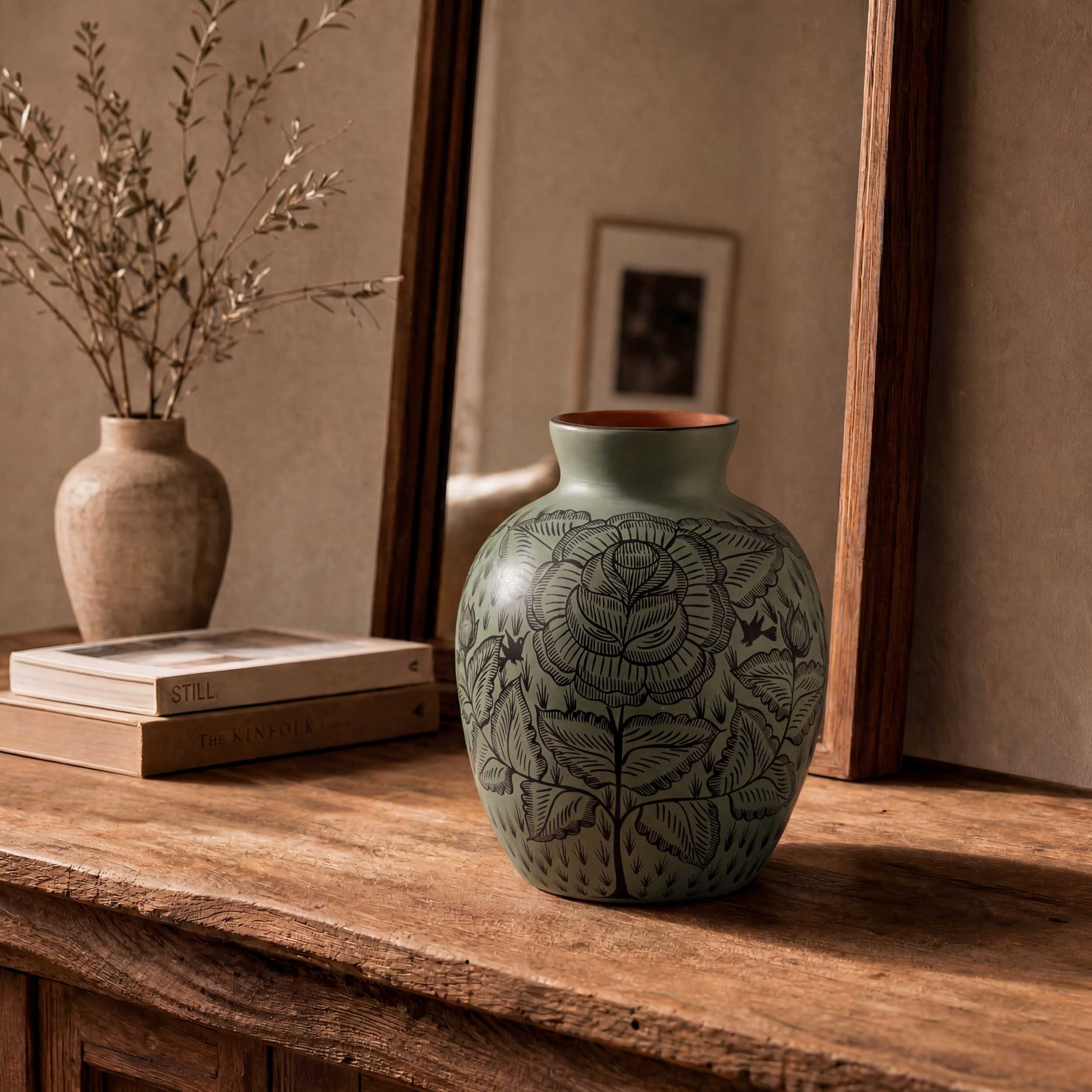 Huancito Large Oval Vase