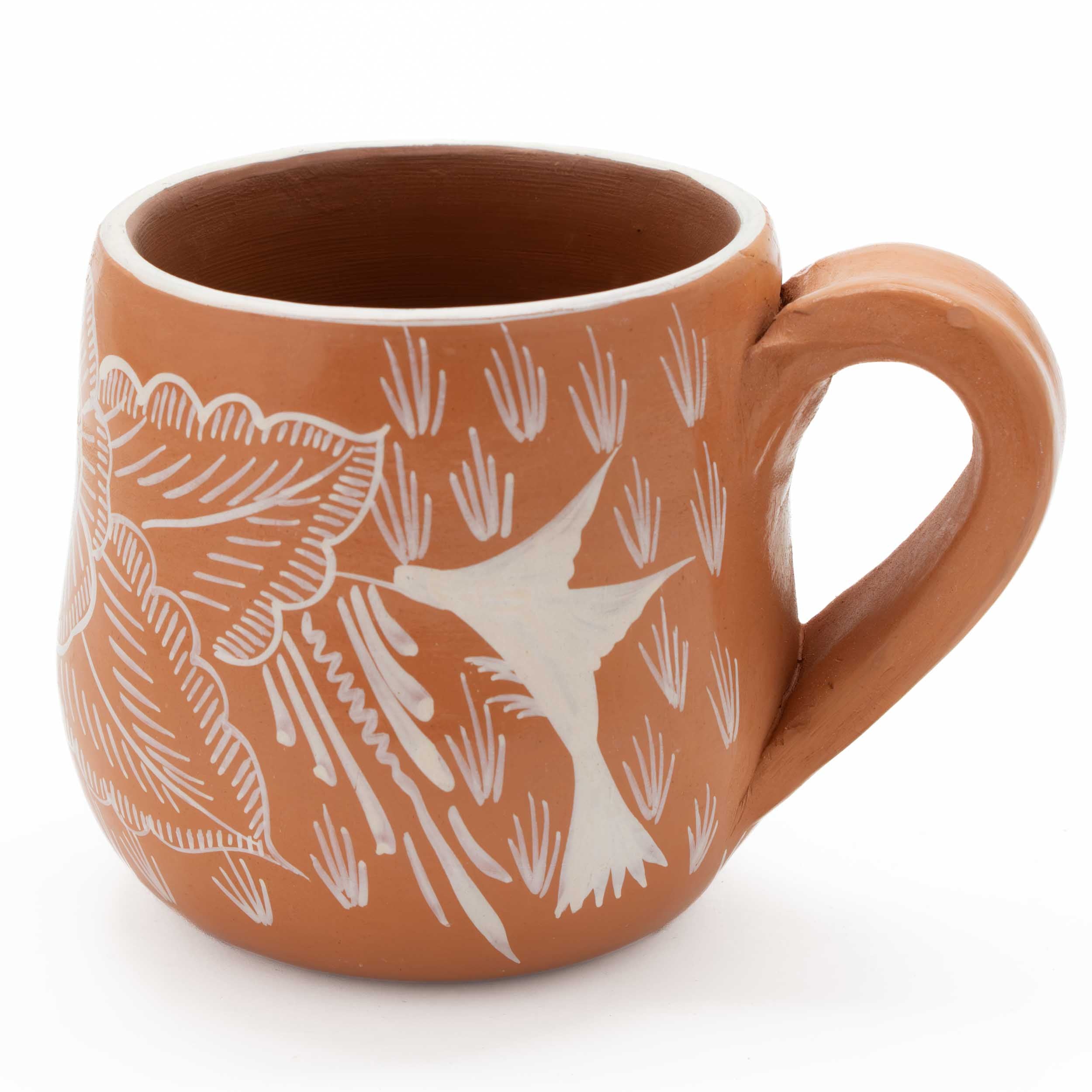 Huancito Hand-Painted Clay Mug