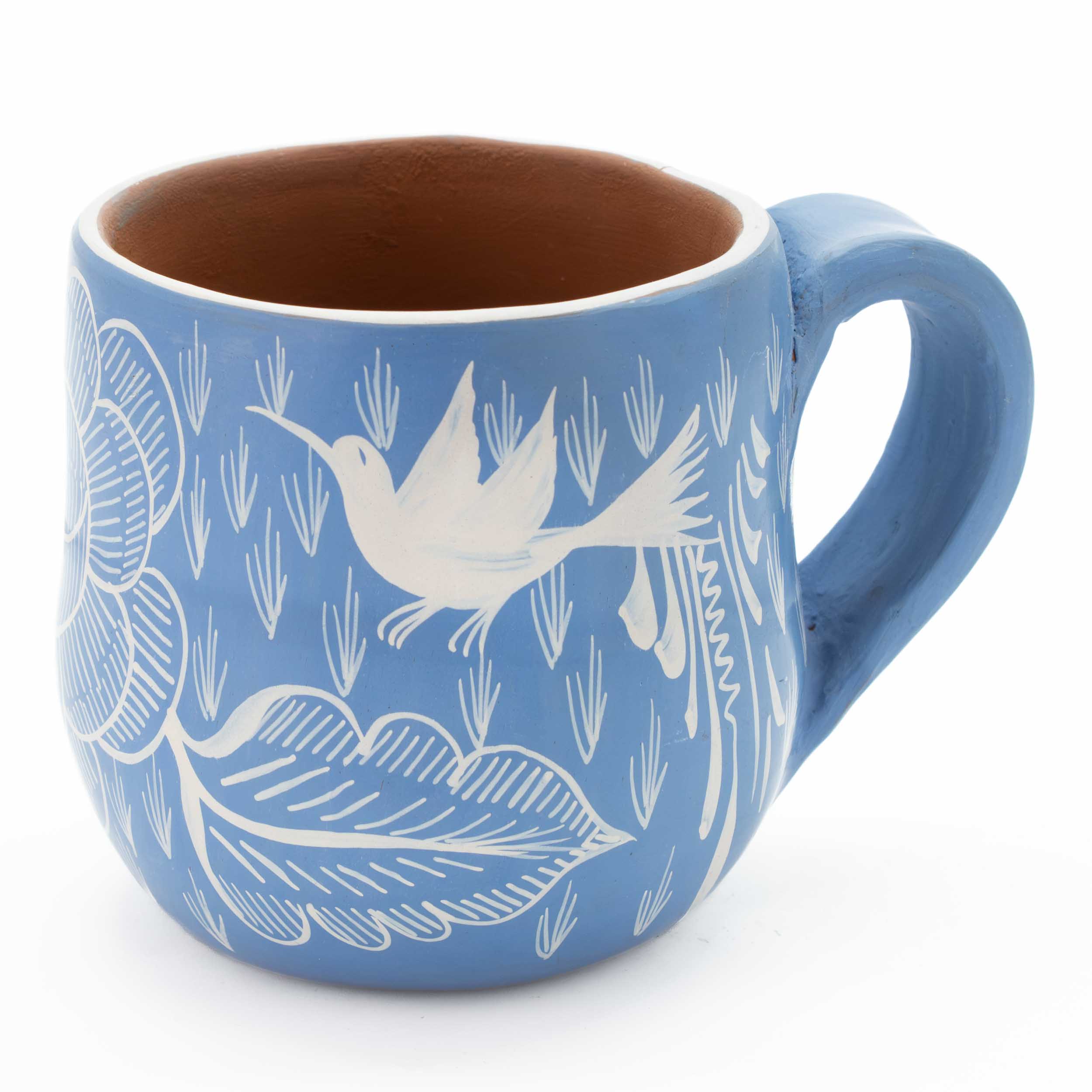 Huancito Hand-Painted Clay Mug