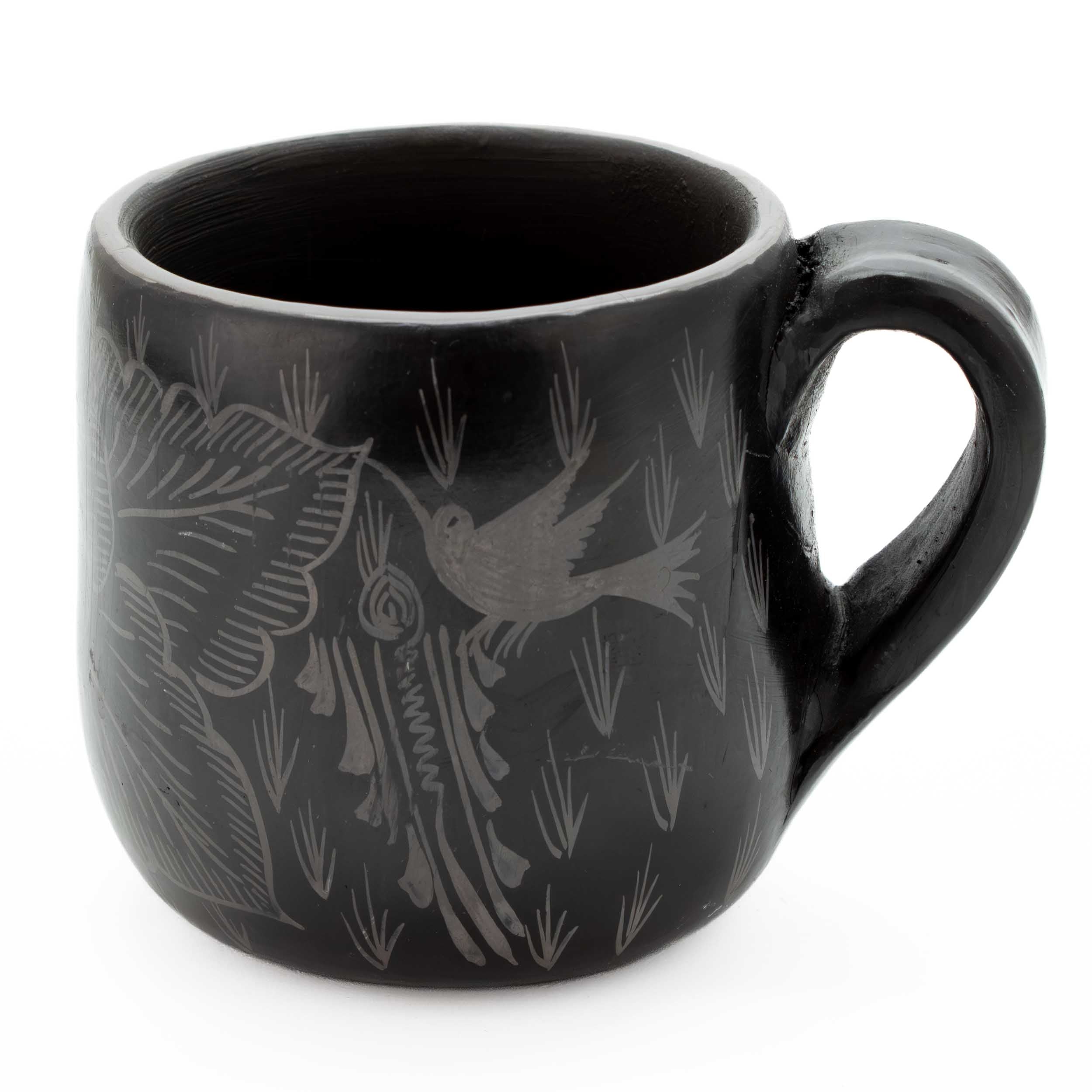Huancito Hand-Painted Clay Mug