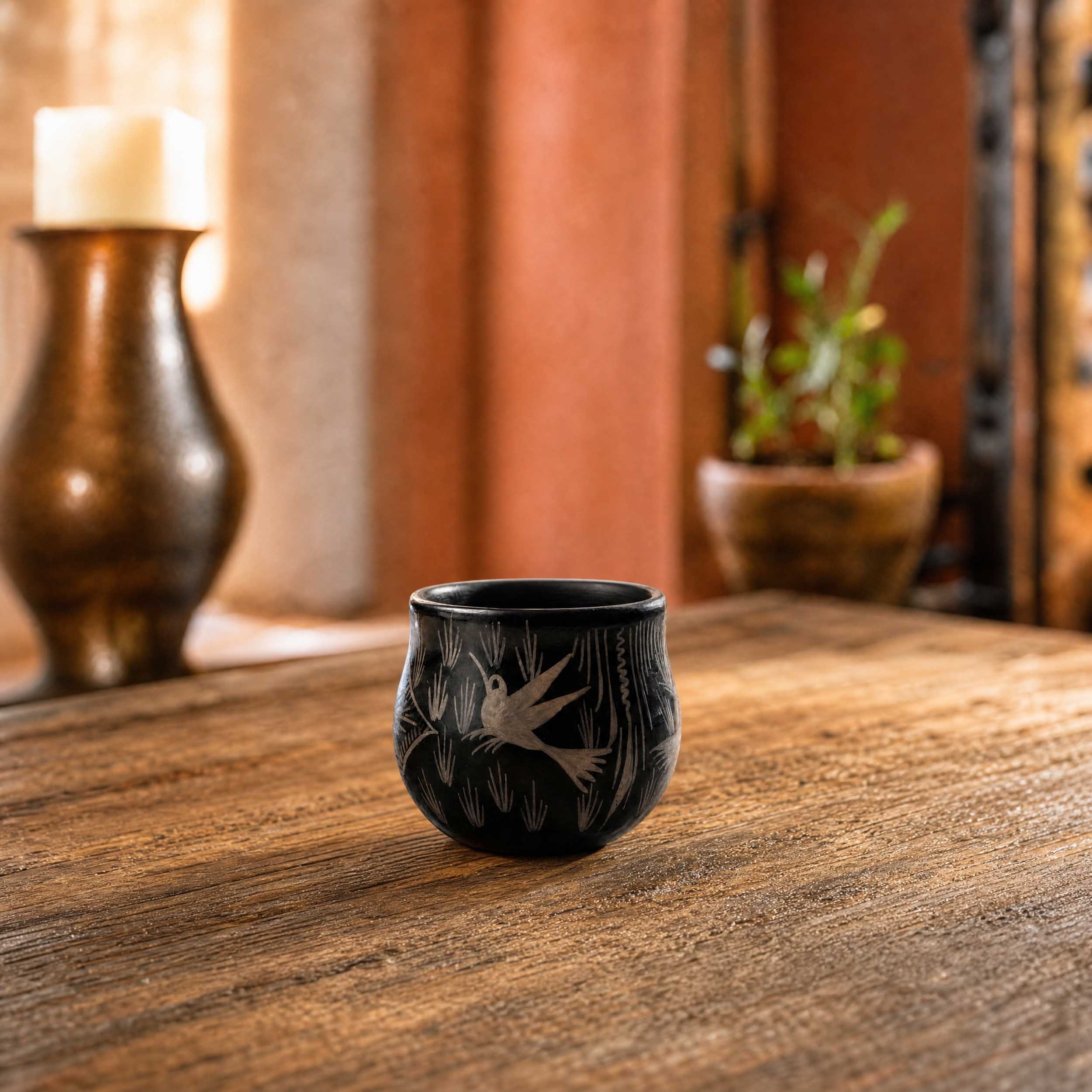 Huancito Floral Shot Glass
