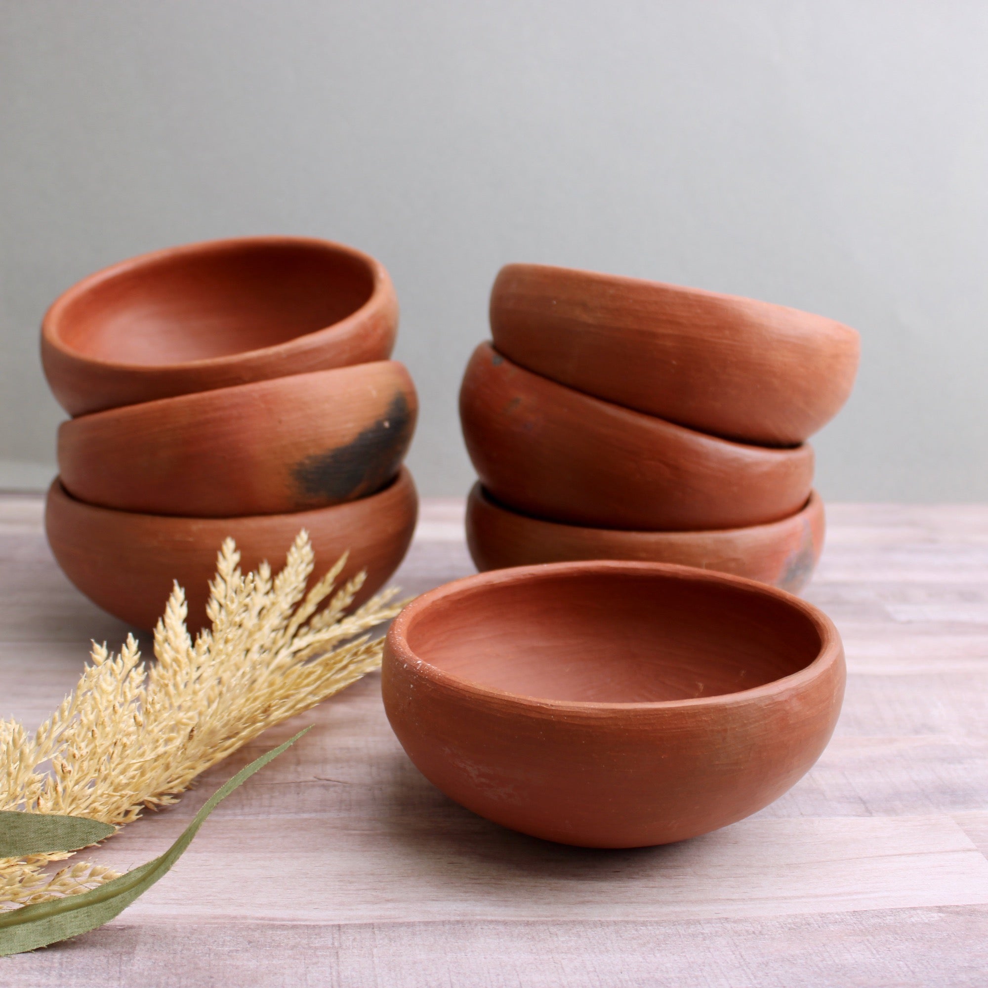 Red Clay Terracotta Cereal/Soup Bowl