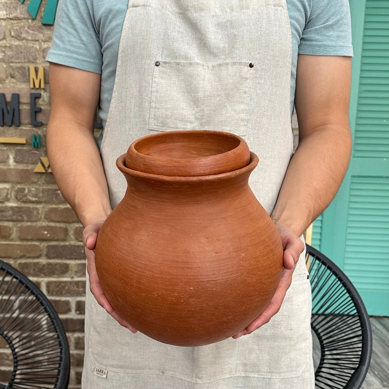 The Olla, Red Clay Terracotta Cooking Pot