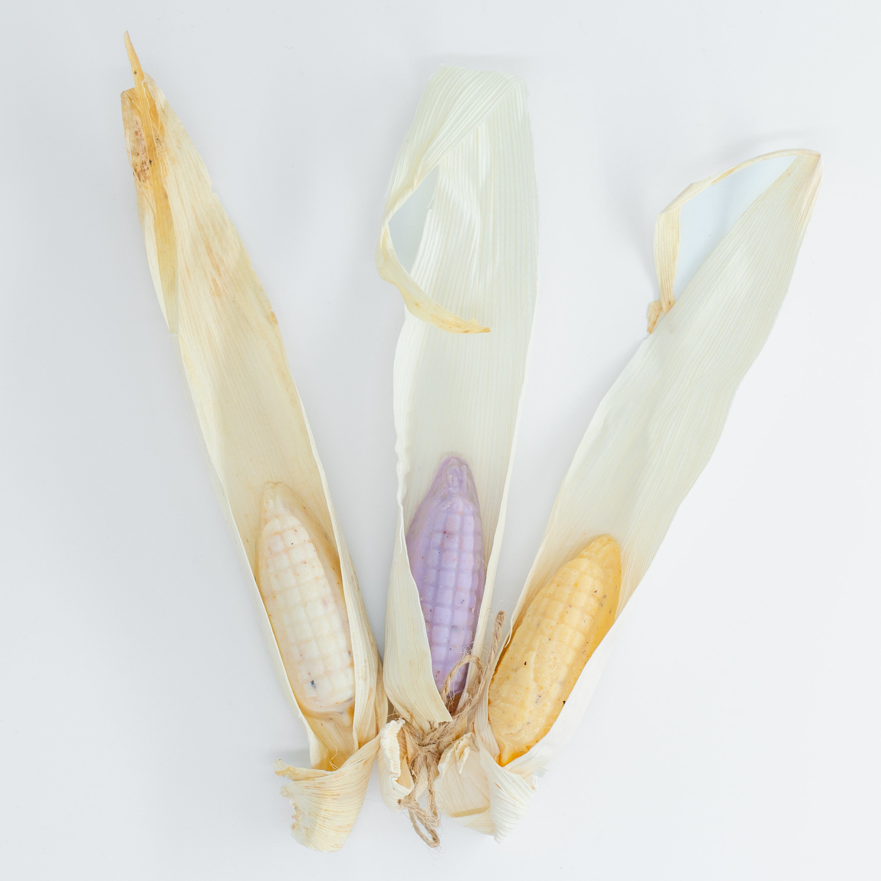 Mini Mazorca Corn-Shaped Artisanal Soap- Set of 3